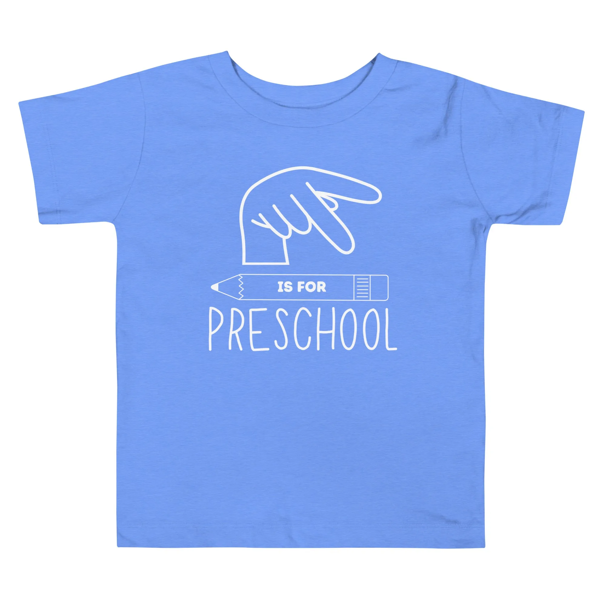 "P is for Preschool" Toddler Tee