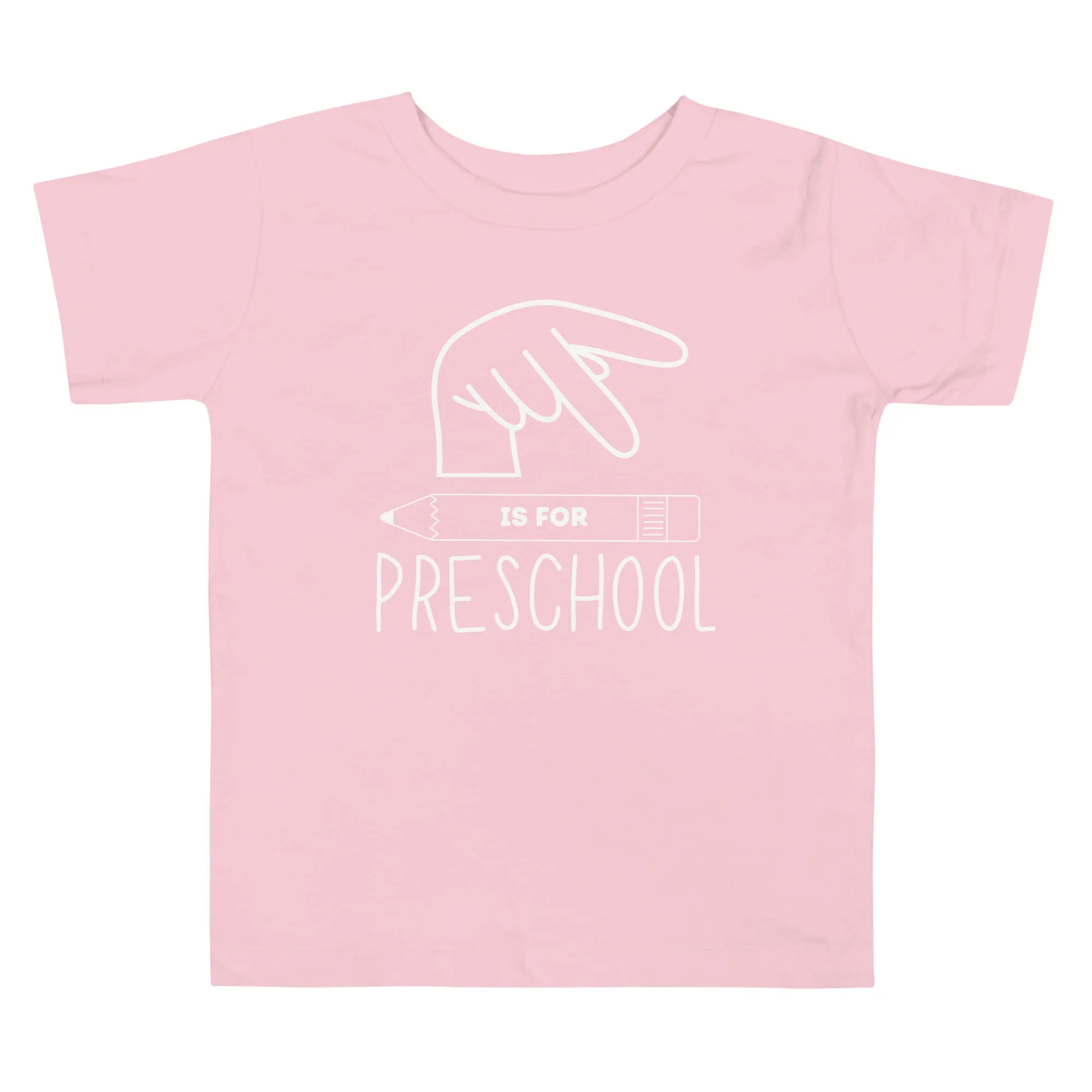 "P is for Preschool" Toddler Tee