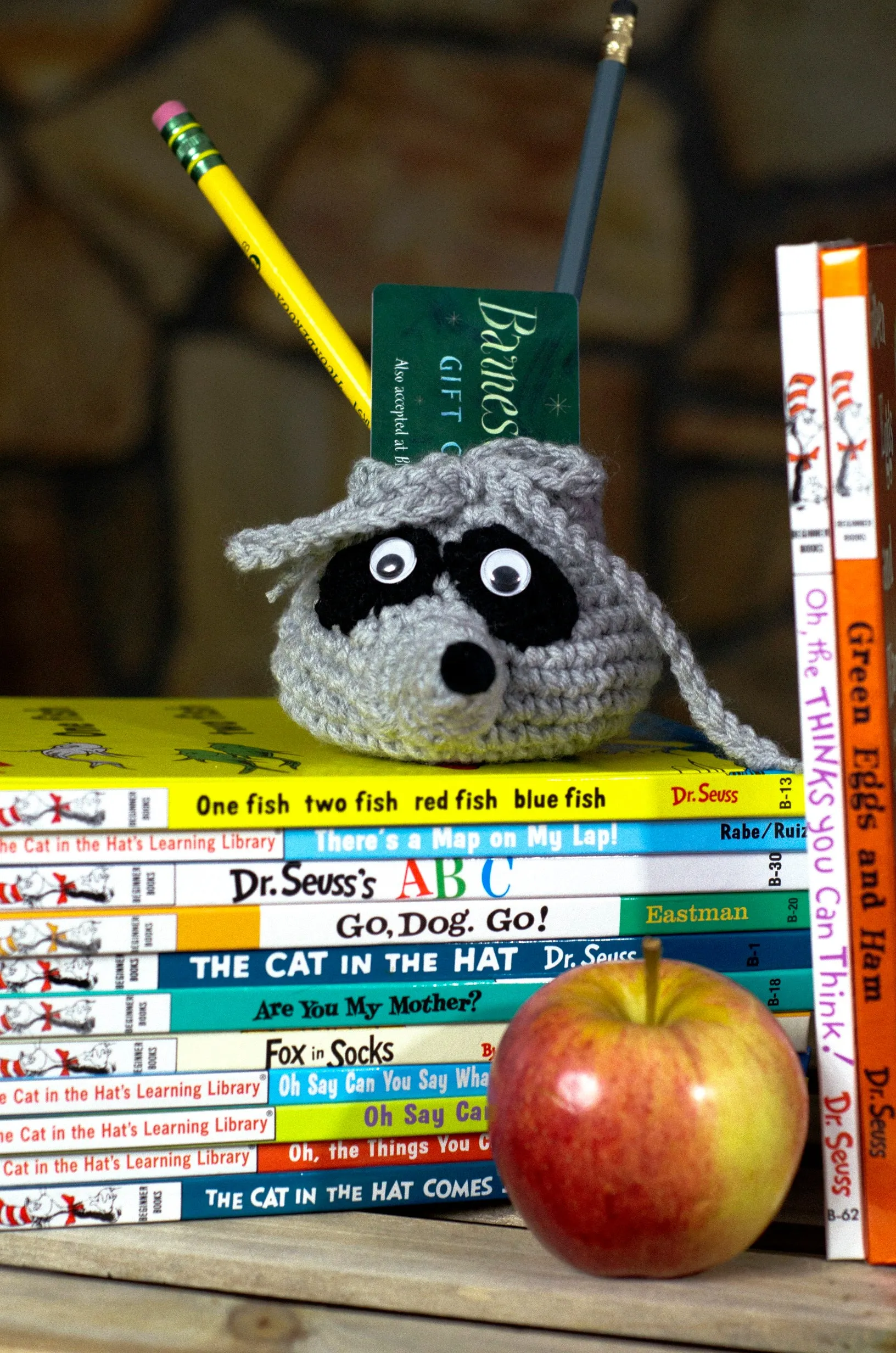 Raccoon Goody Bag Crochet Pattern