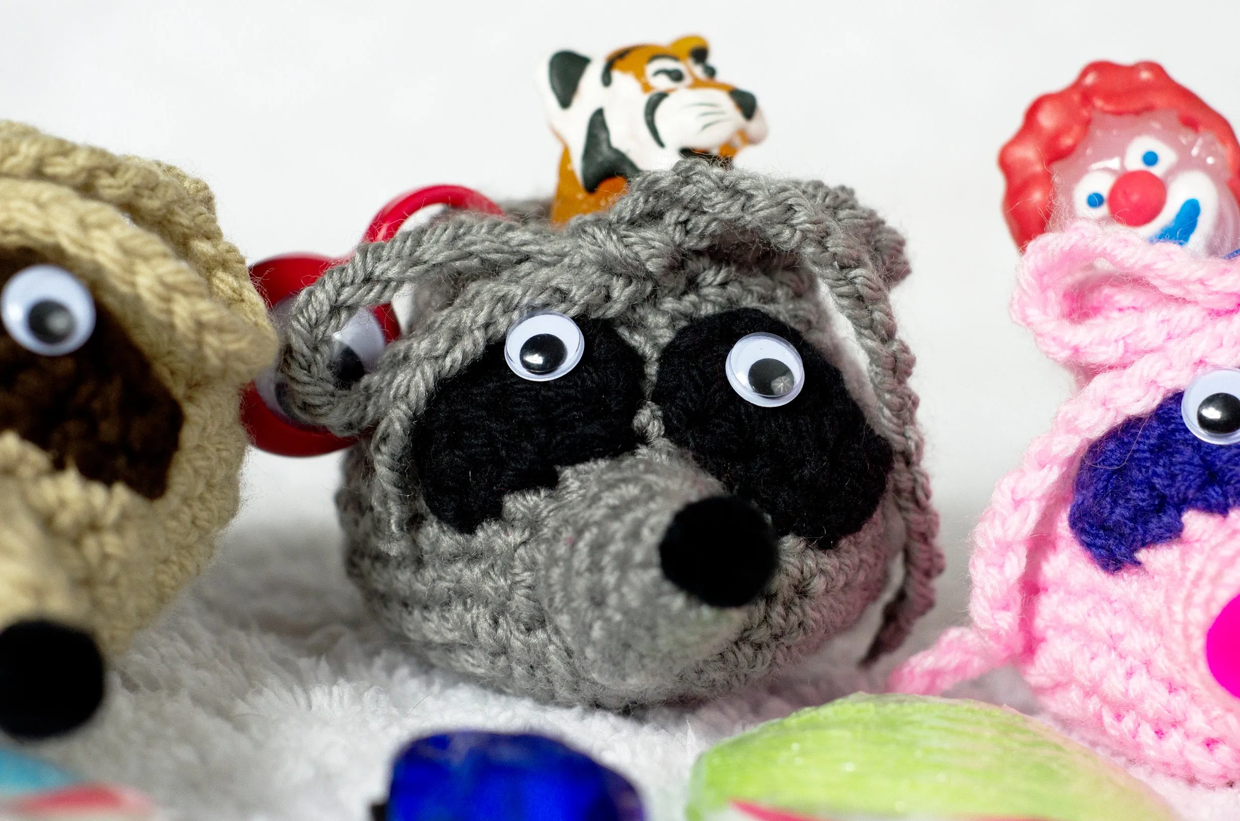 Raccoon Goody Bag Crochet Pattern