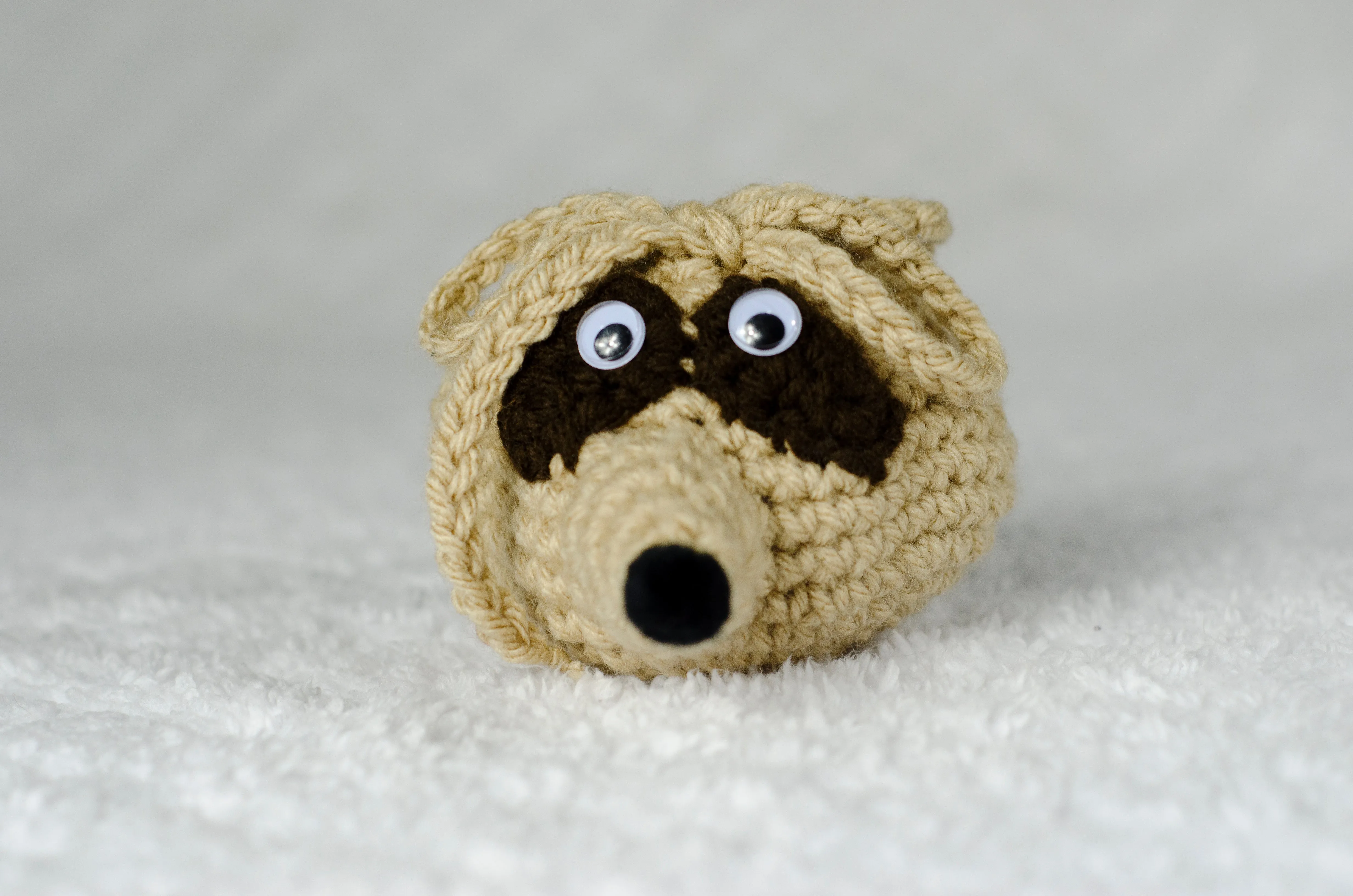Raccoon Goody Bag Crochet Pattern