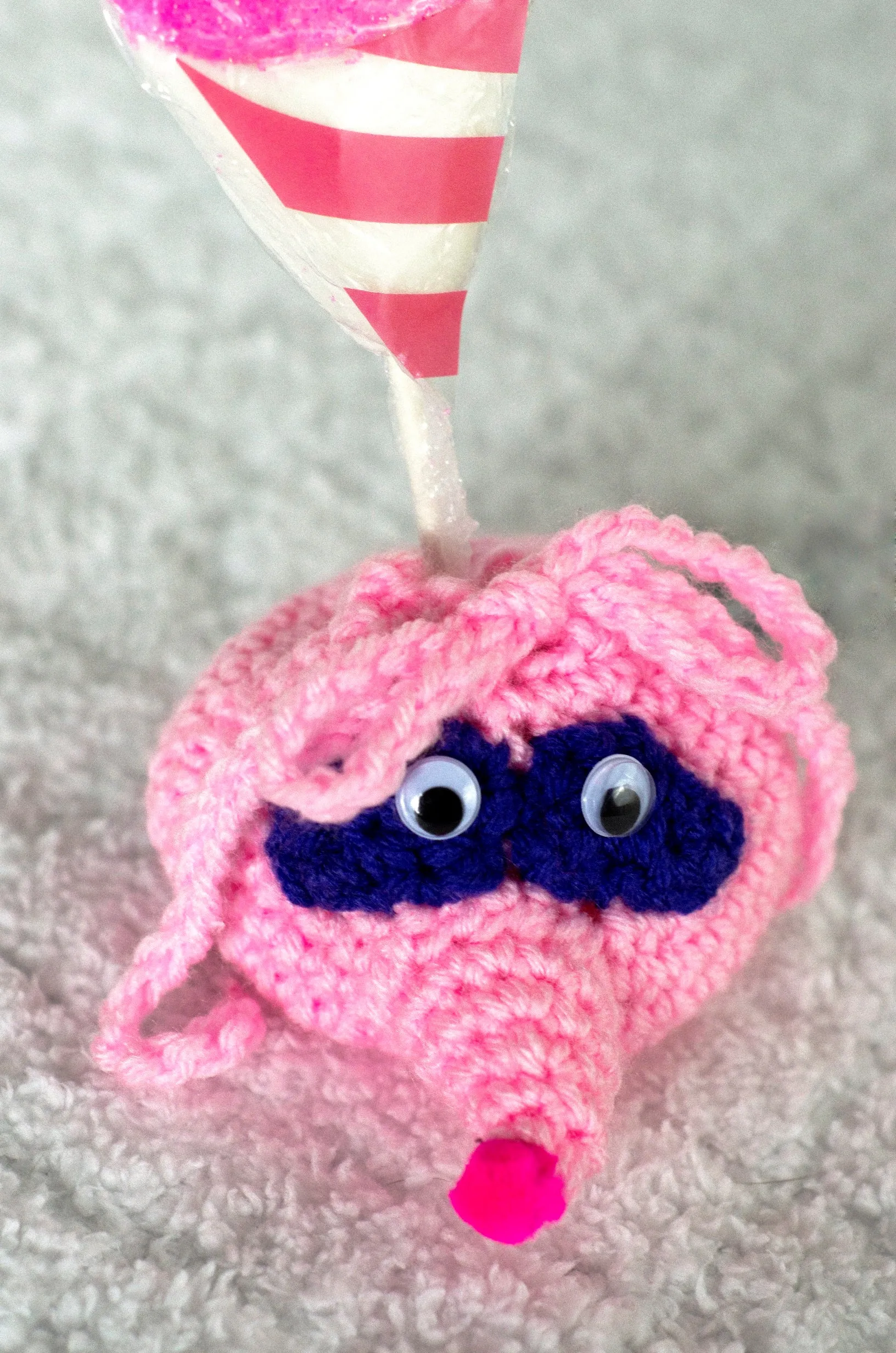 Raccoon Goody Bag Crochet Pattern
