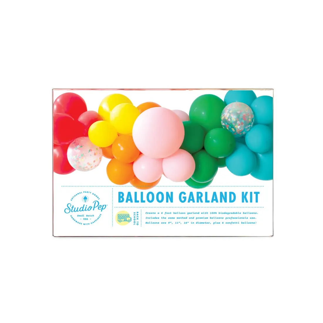 Rainbow Balloon Garland Kit