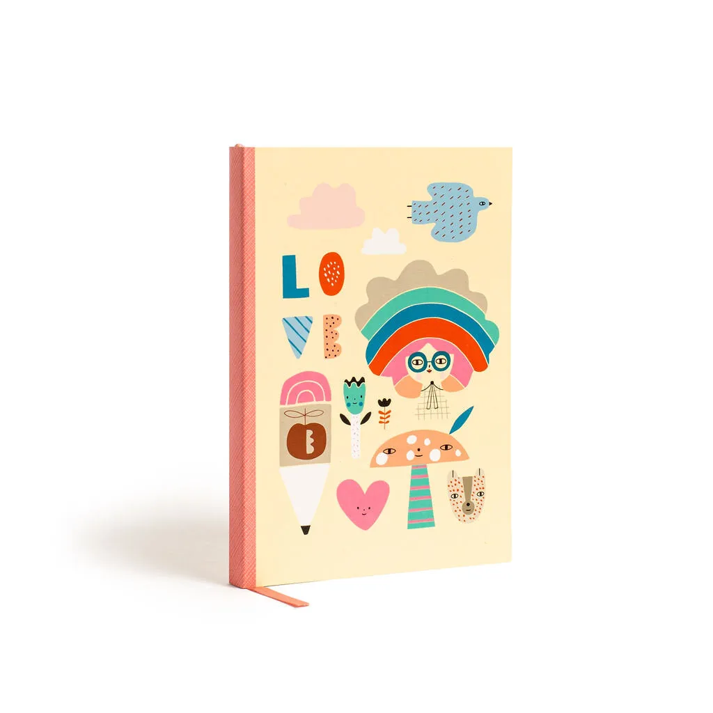 Rainbow Girl - Softcover Notebook