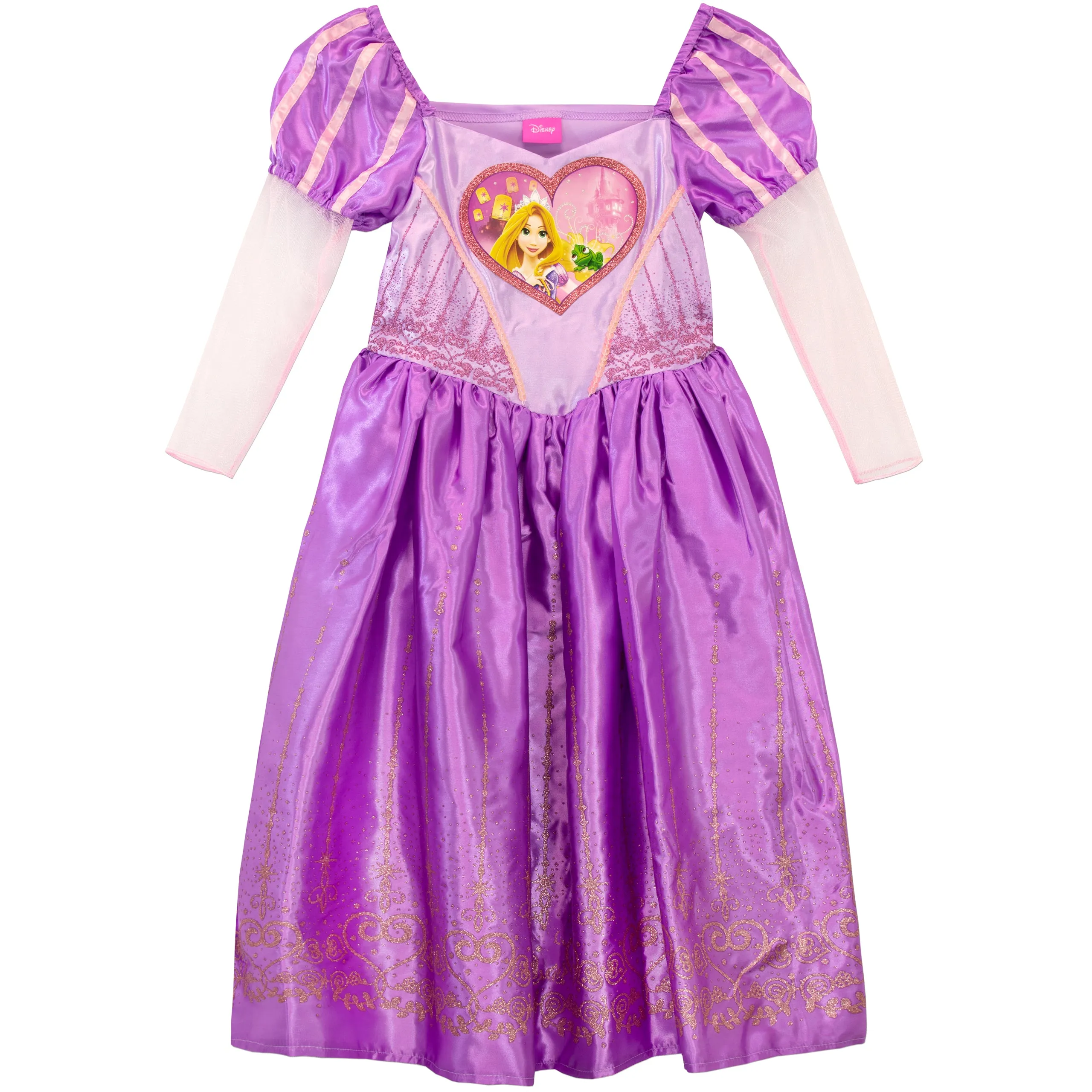 Rapunzel Fancy Dress Up Costume & Bag