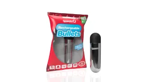 Rechargeable Bullet - Silver