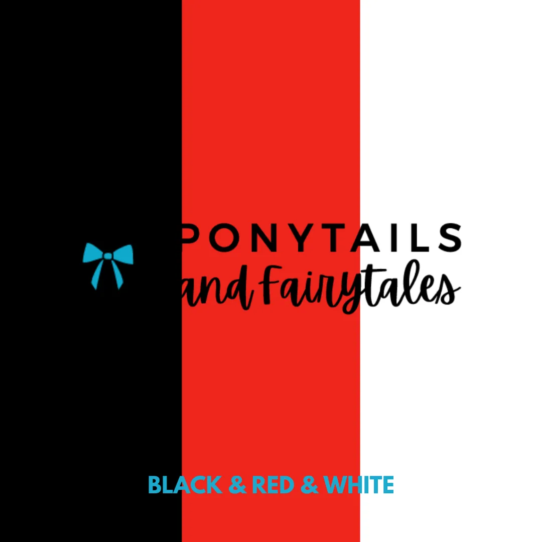 Red & Black & White Hair Accessories