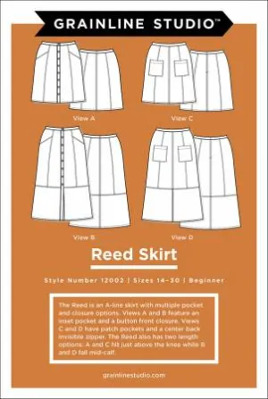 Reed Skirt Sizes 14-30 — Grainline Studios