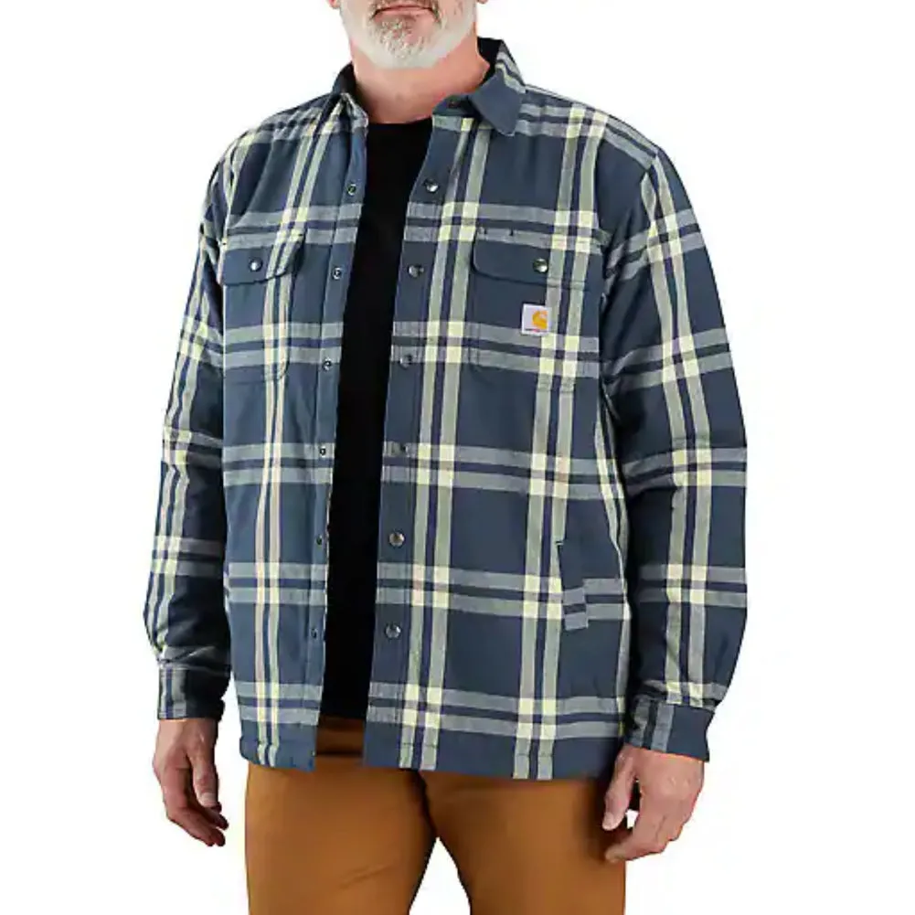 Relaxed Fit Flannel Sherpa-Lined Shirt Jac - 106354