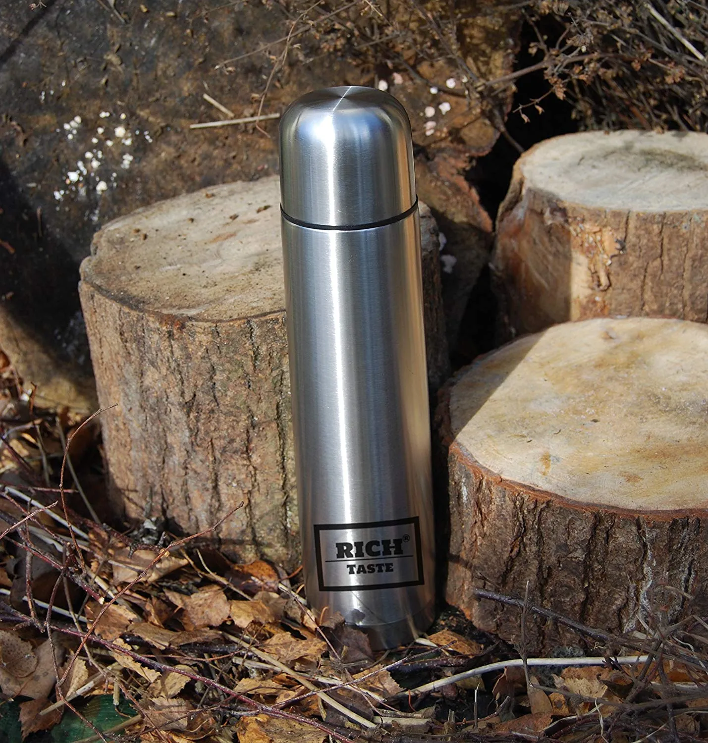 Rich Taste Thermal Vacuum Flask 350ml (Stainless Steel)