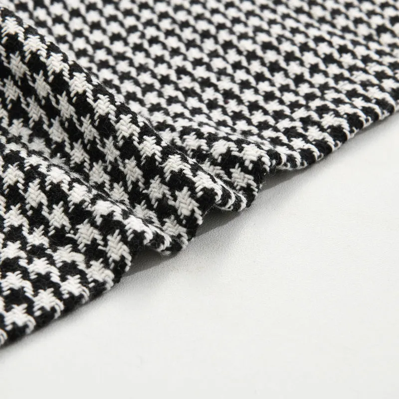 Rico - Men's Vintage Houndstooth Single Breasted Jacket