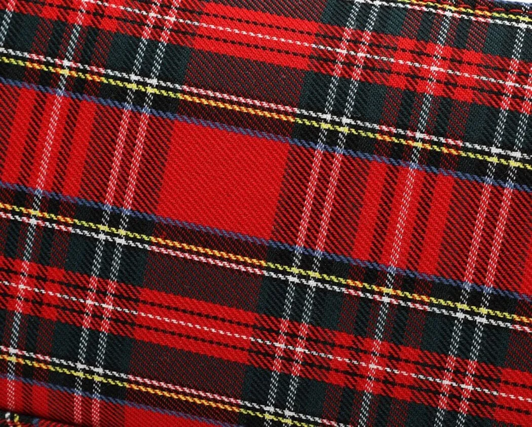 Ro Rox Sheena Crossbody Handbag Tartan Check Punk Grunge 90's Style