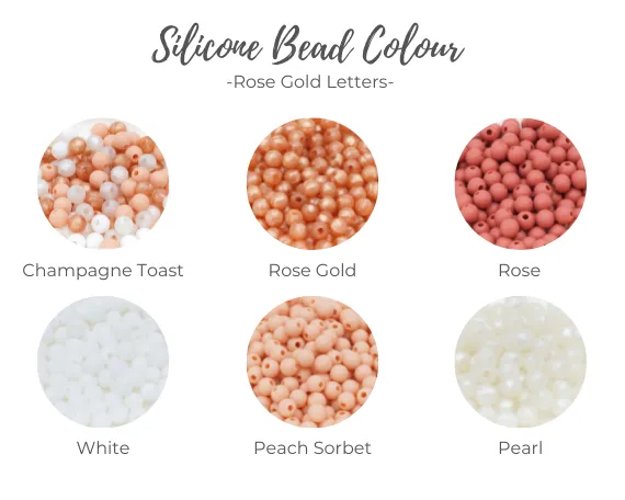 Rose Gold Personalized Bracelet Kit