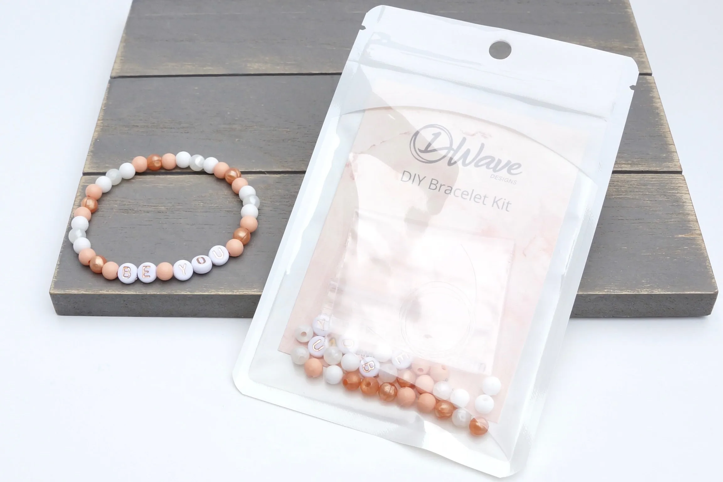 Rose Gold Personalized Bracelet Kit
