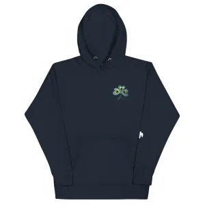 Rosie's Shamrock Hoodie (Navy)