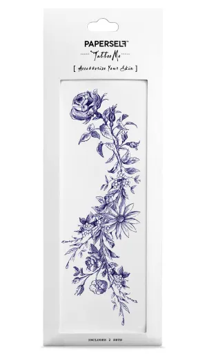 Rosy and Daisy - Bracelet Temporary Tattoo