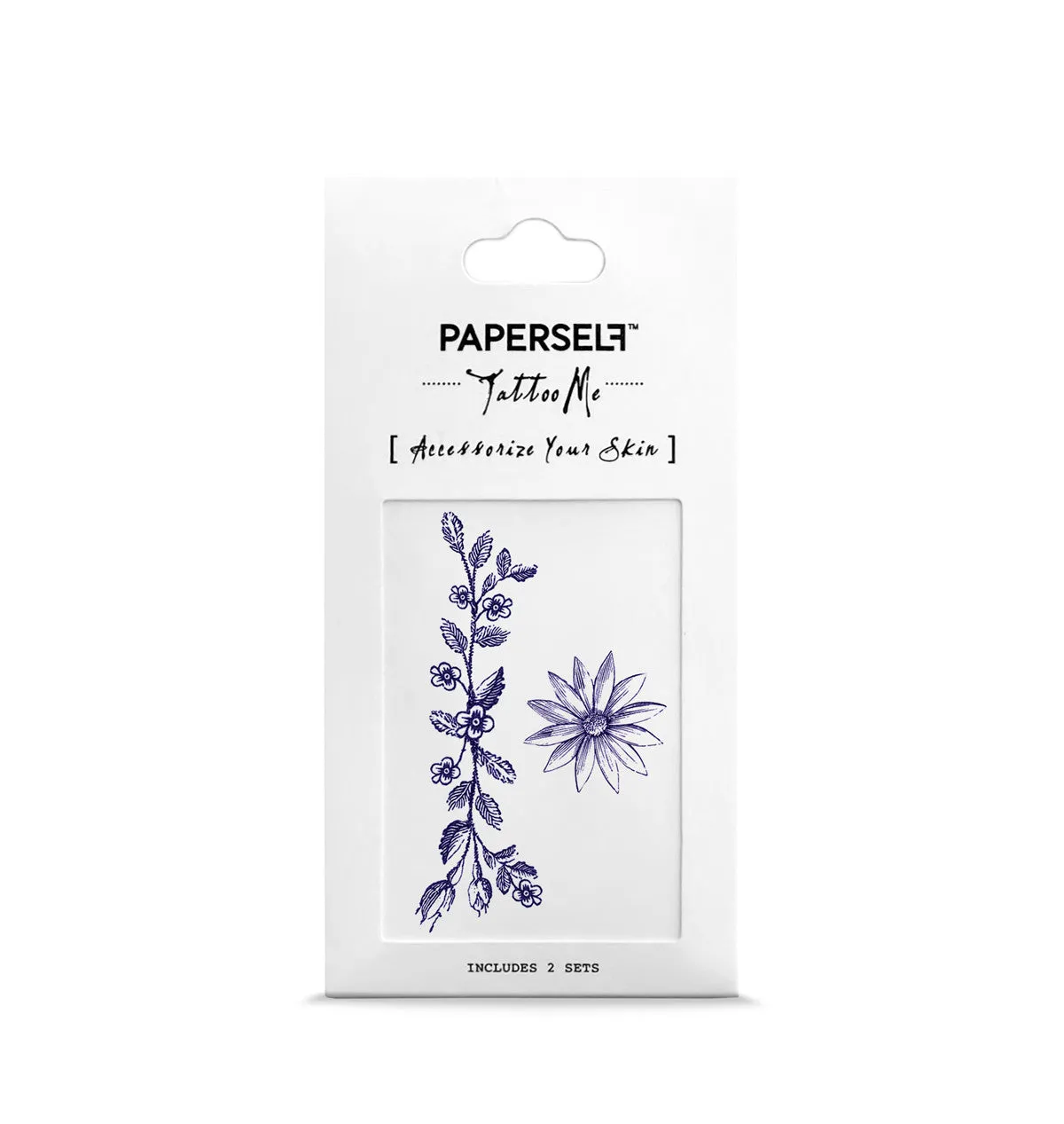 Rosy and Daisy - Ring Temporary Tattoo