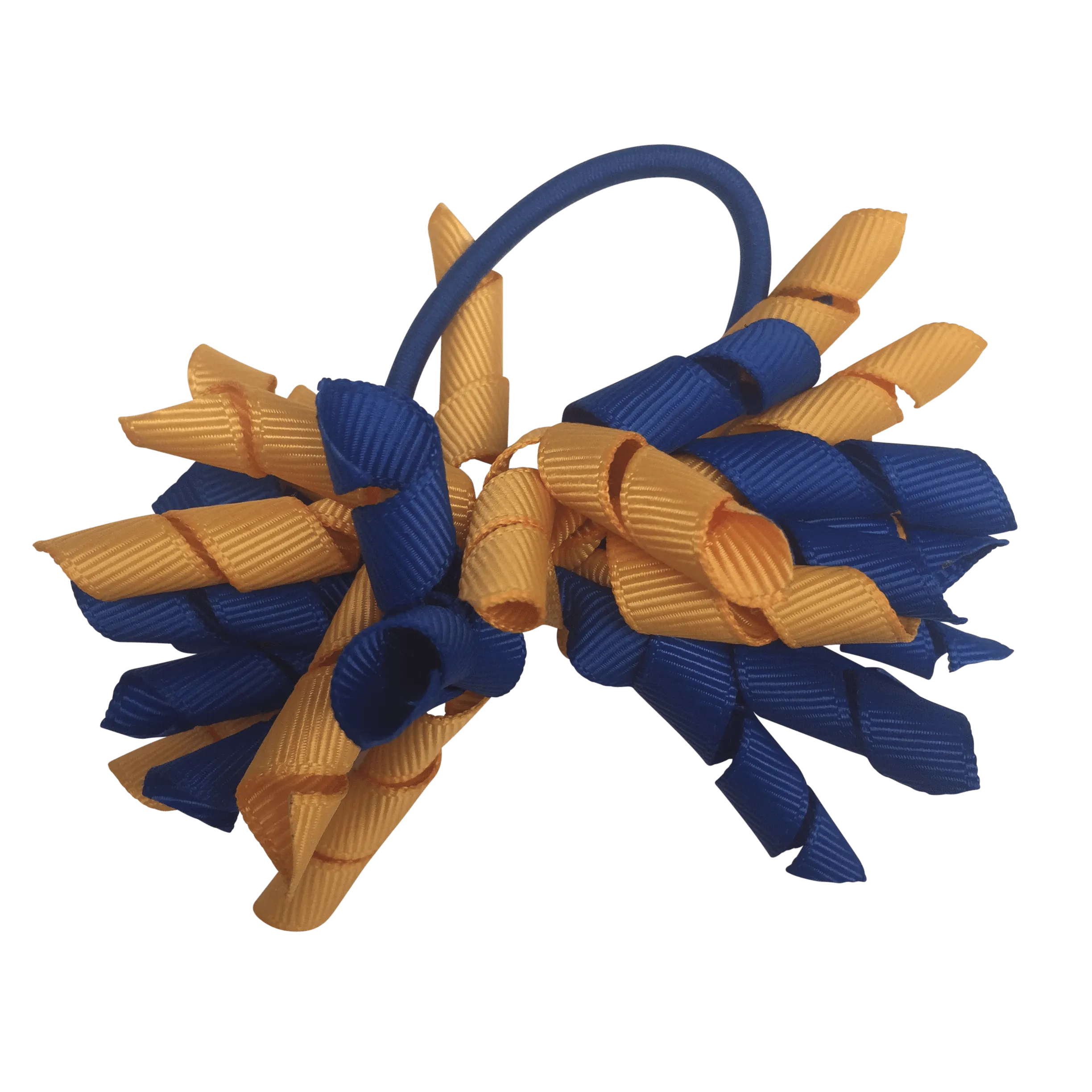 Royal Blue & Gold Hair Accessories