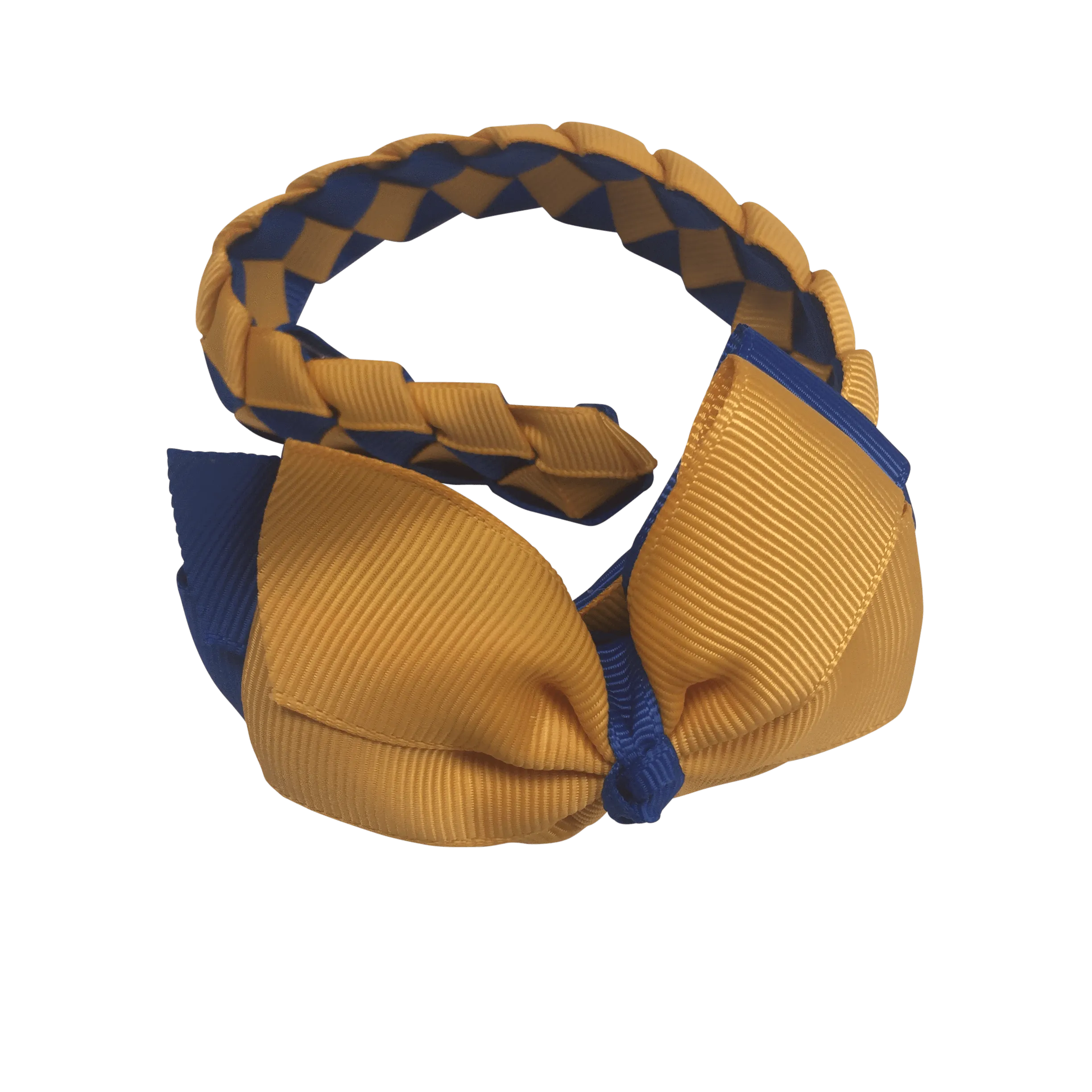 Royal Blue & Gold Hair Accessories