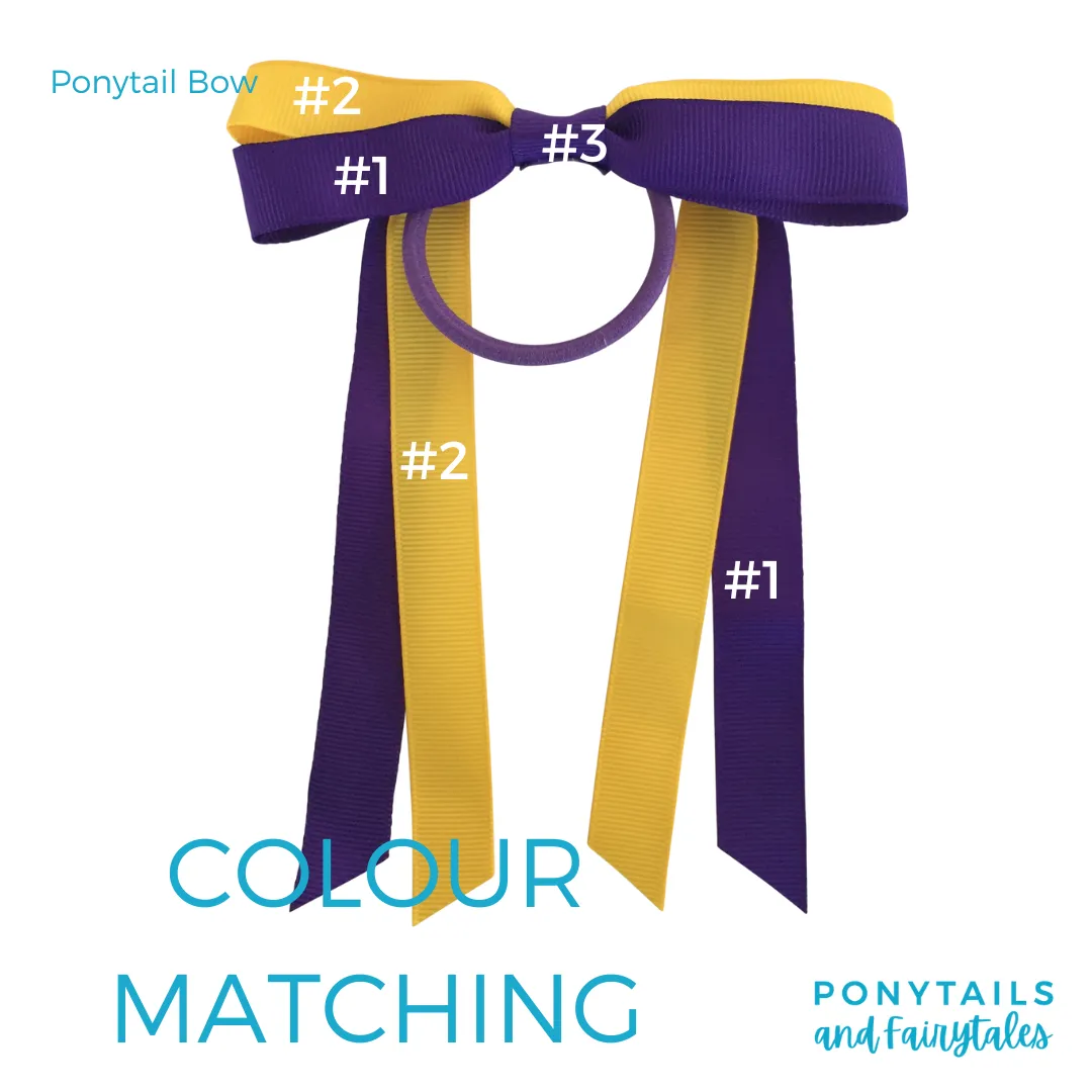 Royal Blue & Gold Hair Accessories