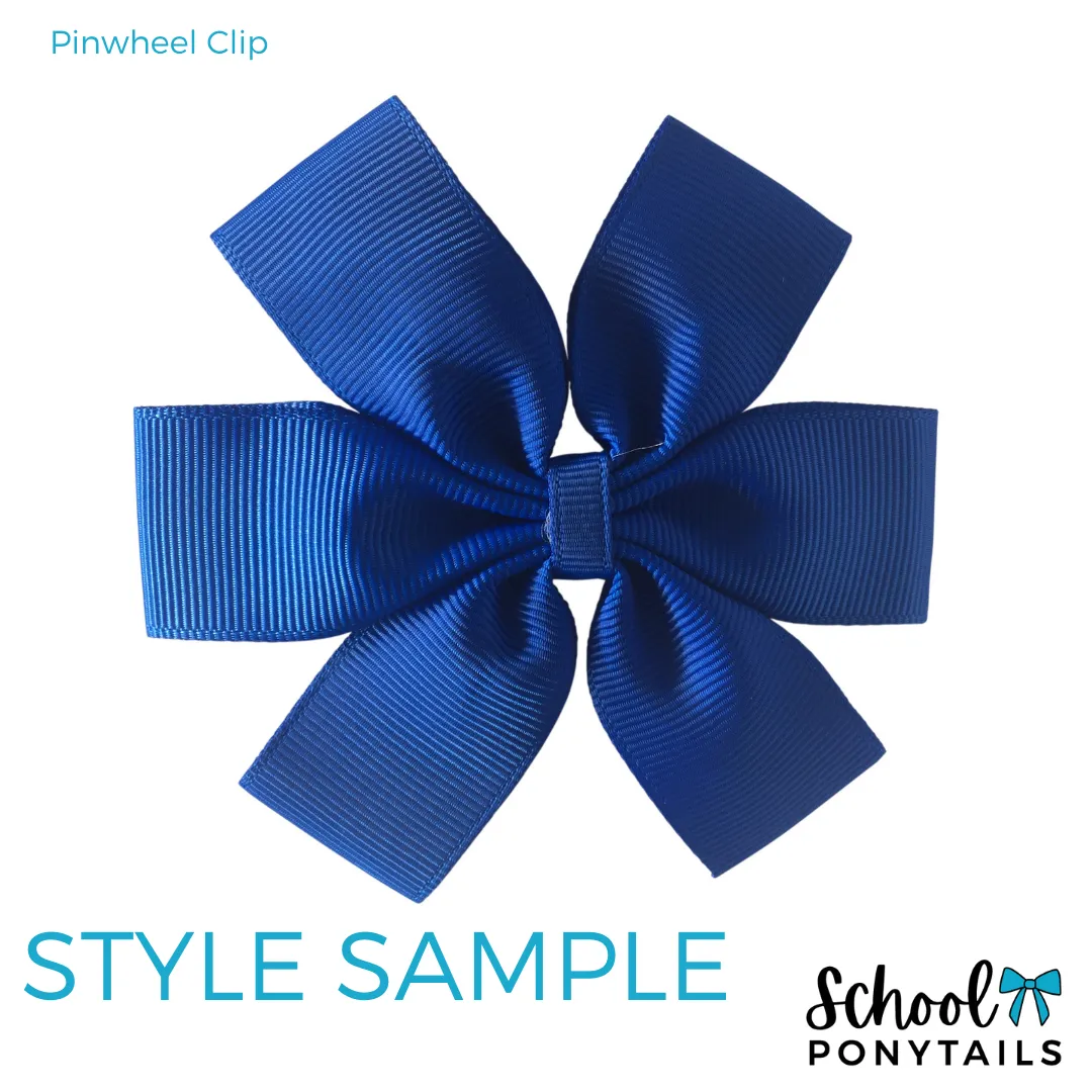 Royal Blue & Gold Hair Accessories