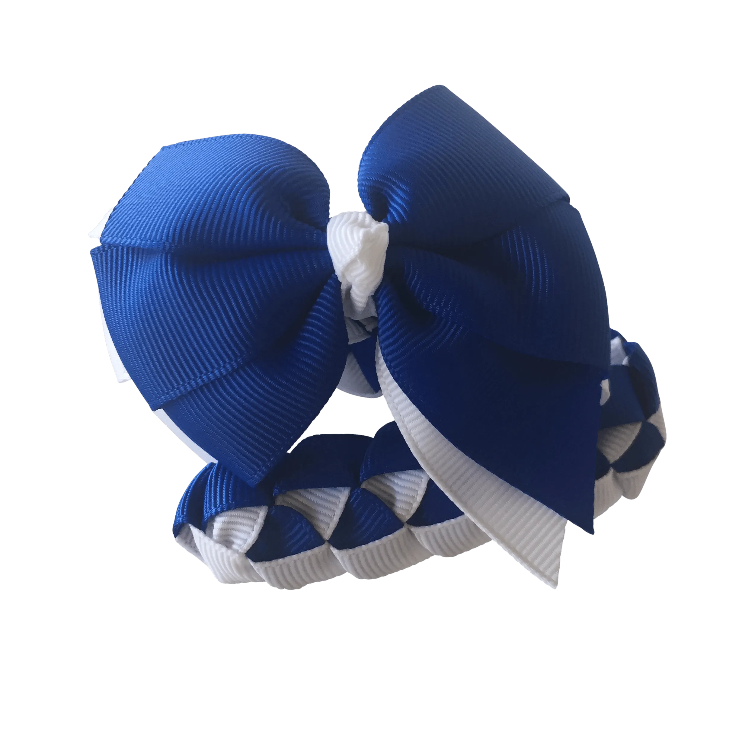Royal Blue & White Hair Accessories