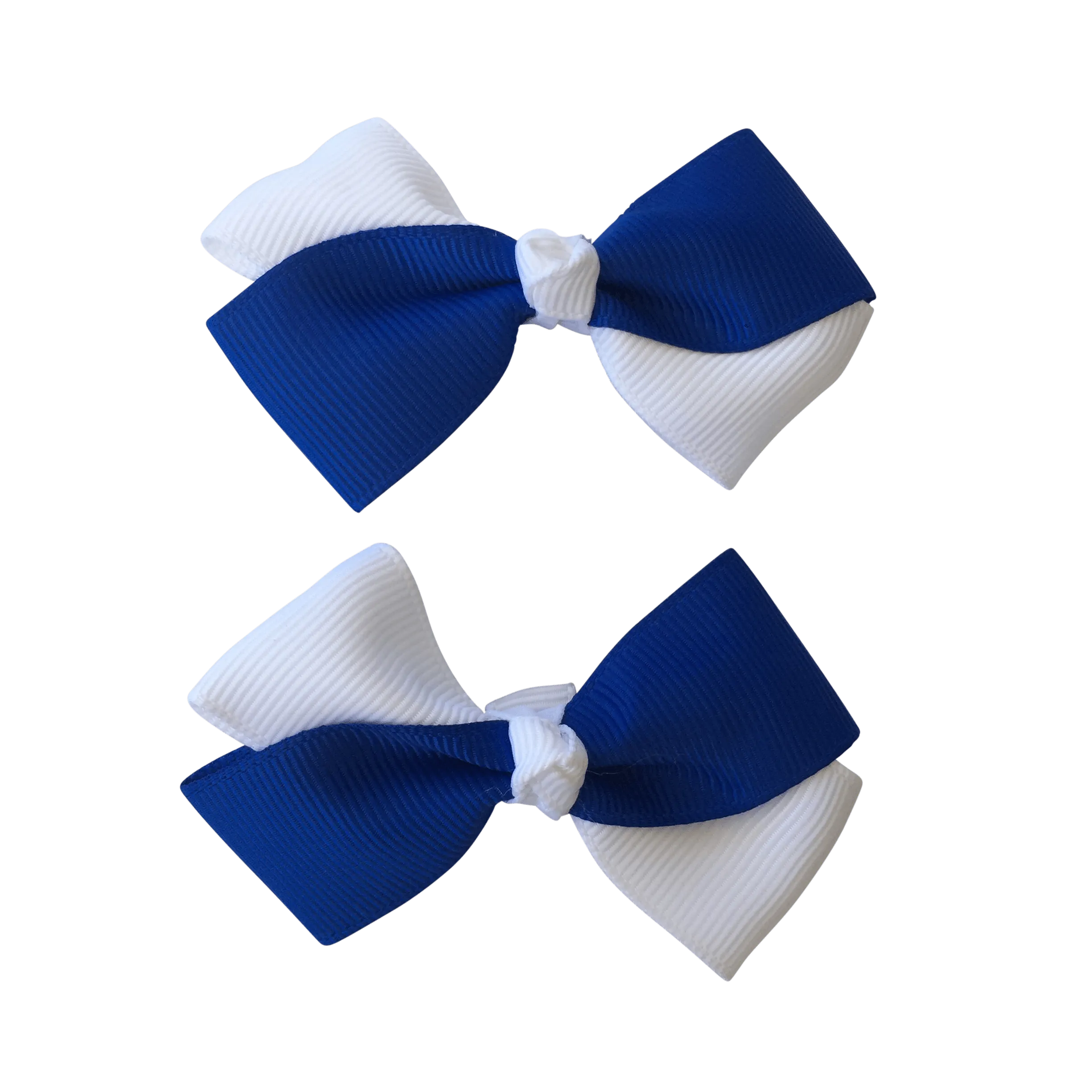 Royal Blue & White Hair Accessories
