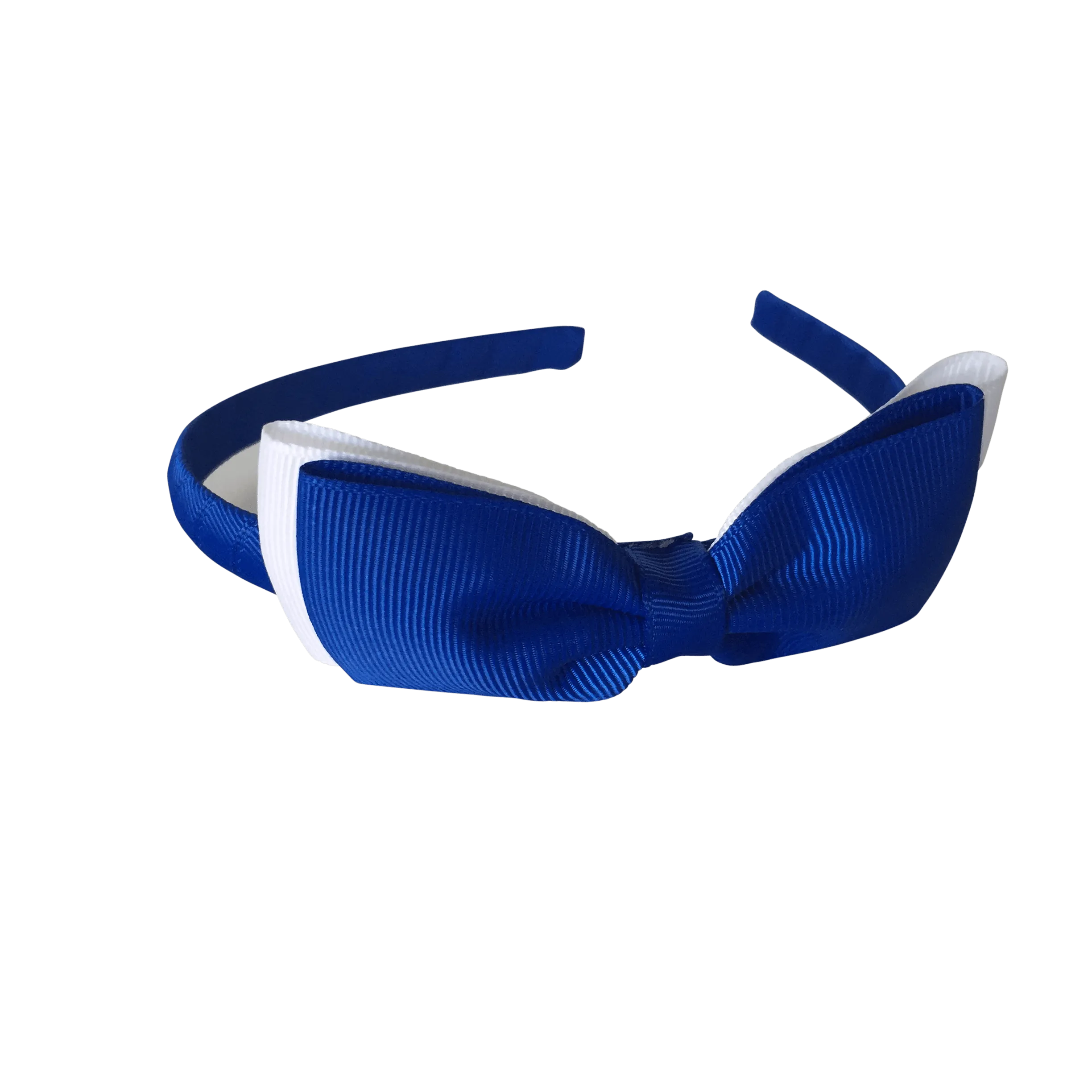 Royal Blue & White Hair Accessories