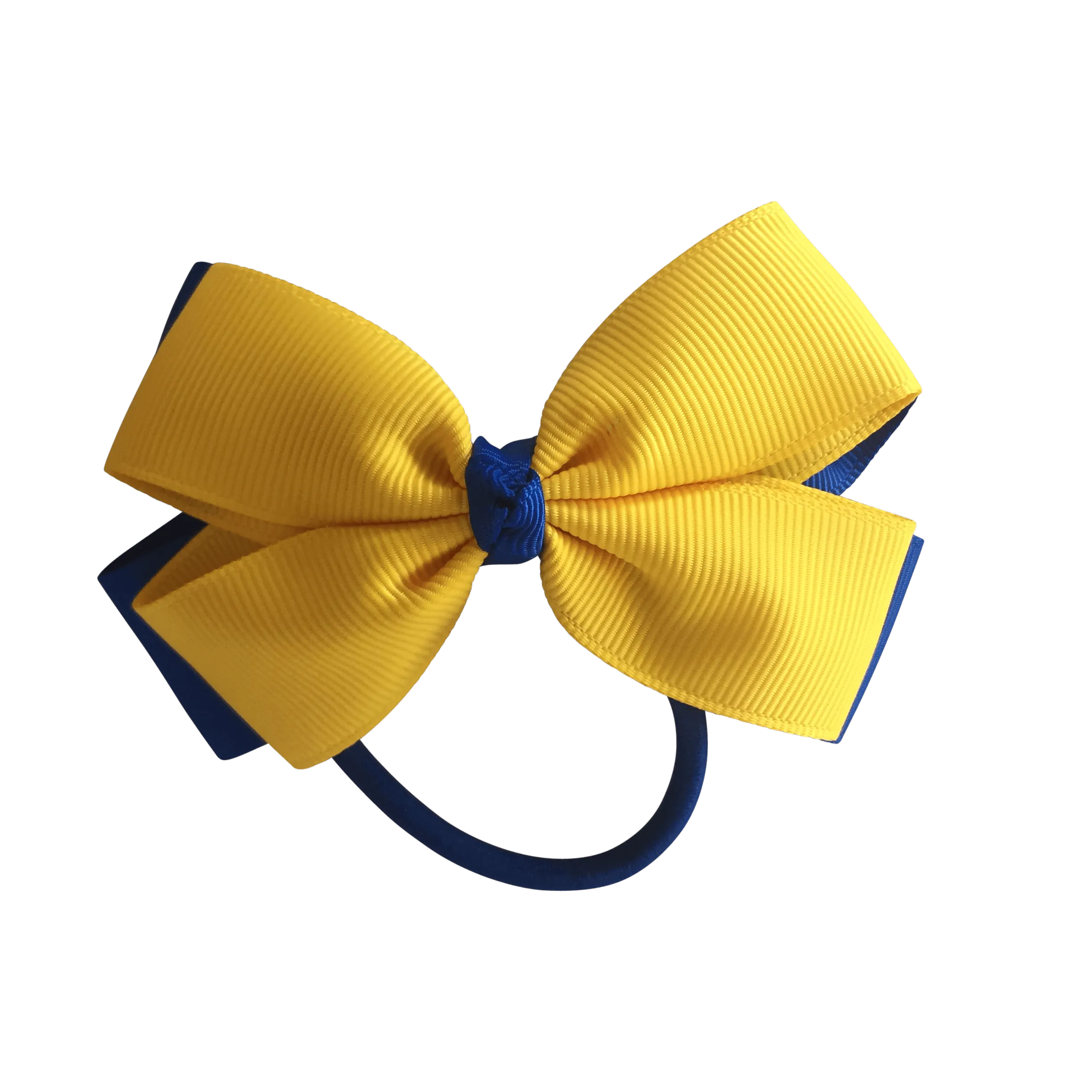 Royal Blue & Yellow Hair Accessories