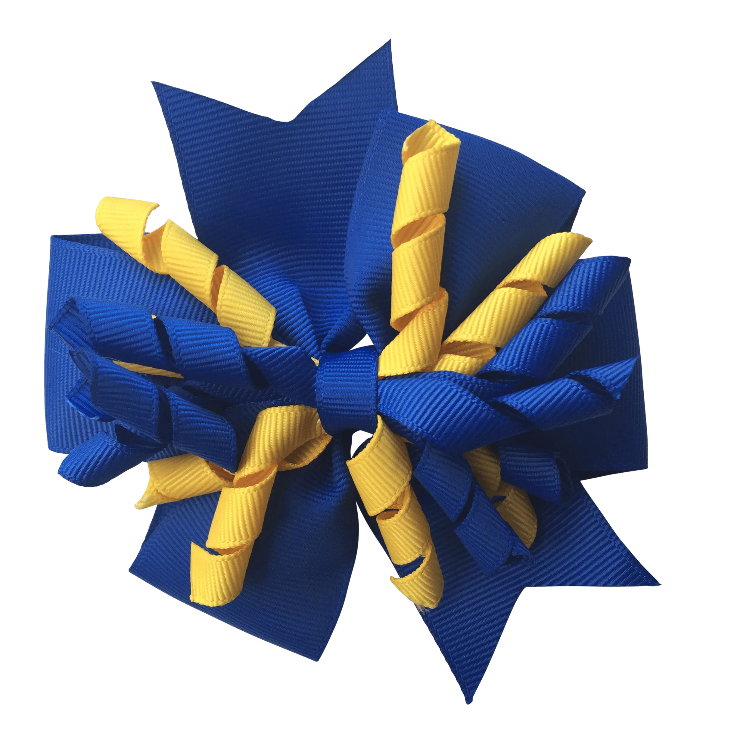 Royal Blue & Yellow Hair Accessories