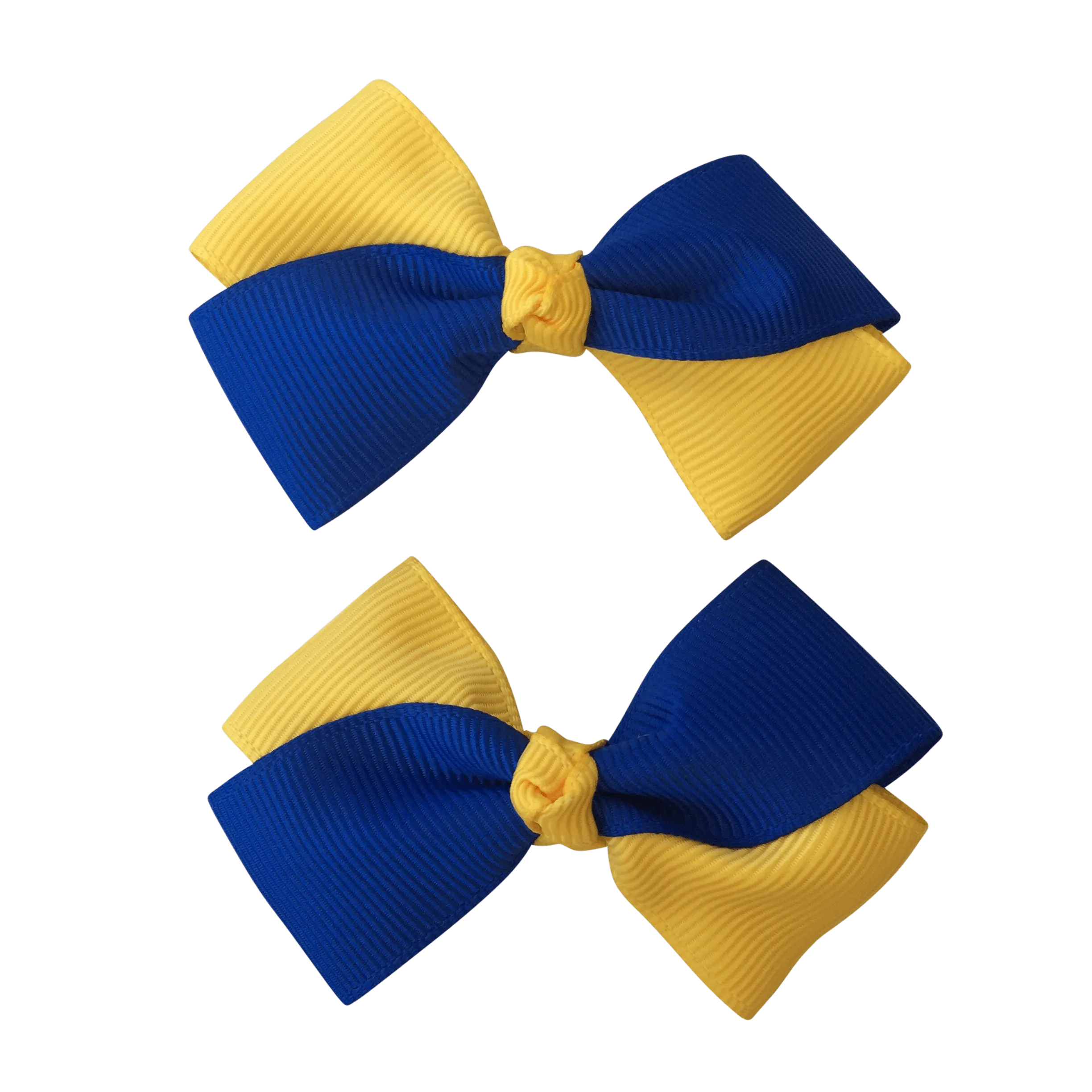 Royal Blue & Yellow Hair Accessories