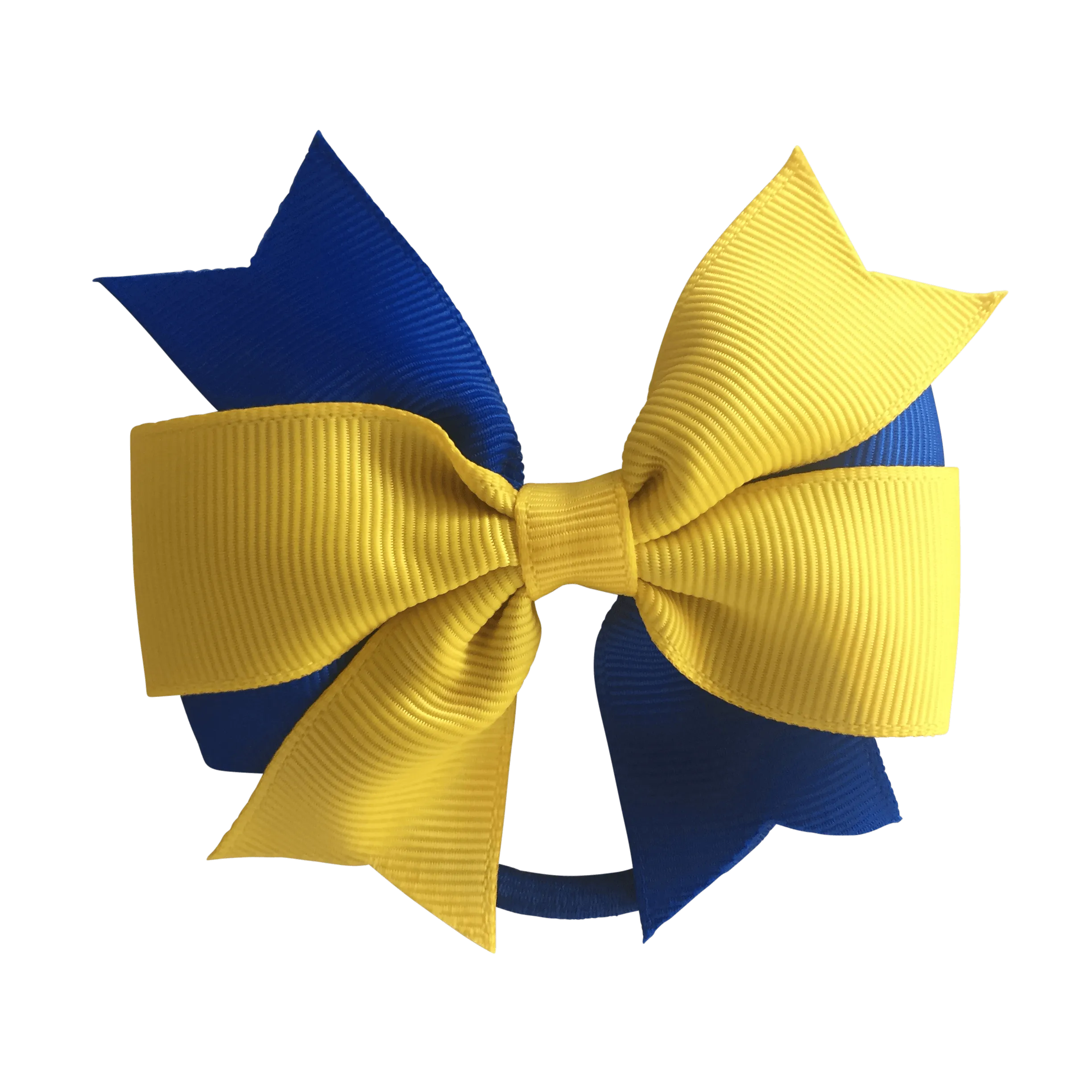 Royal Blue & Yellow Hair Accessories