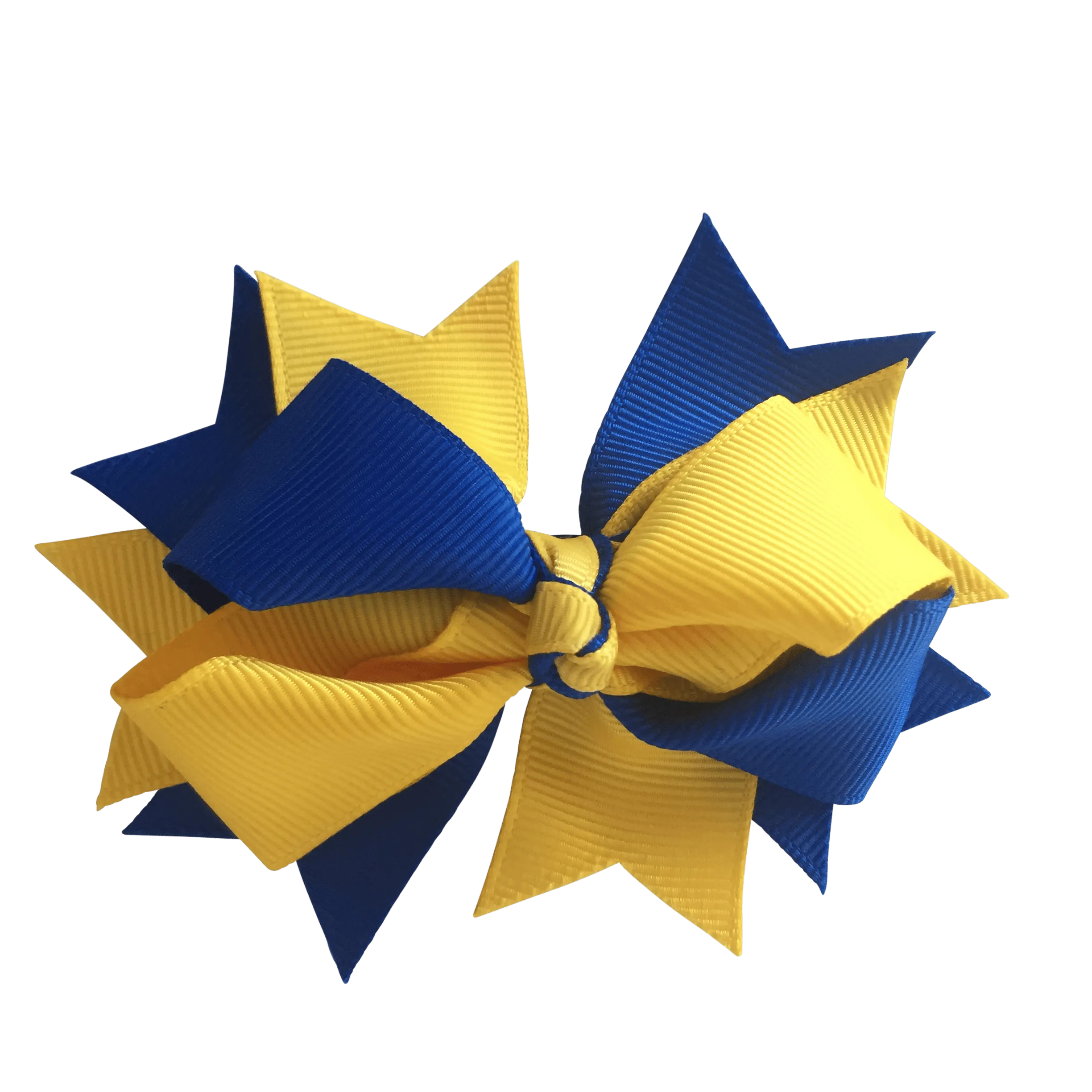 Royal Blue & Yellow Hair Accessories
