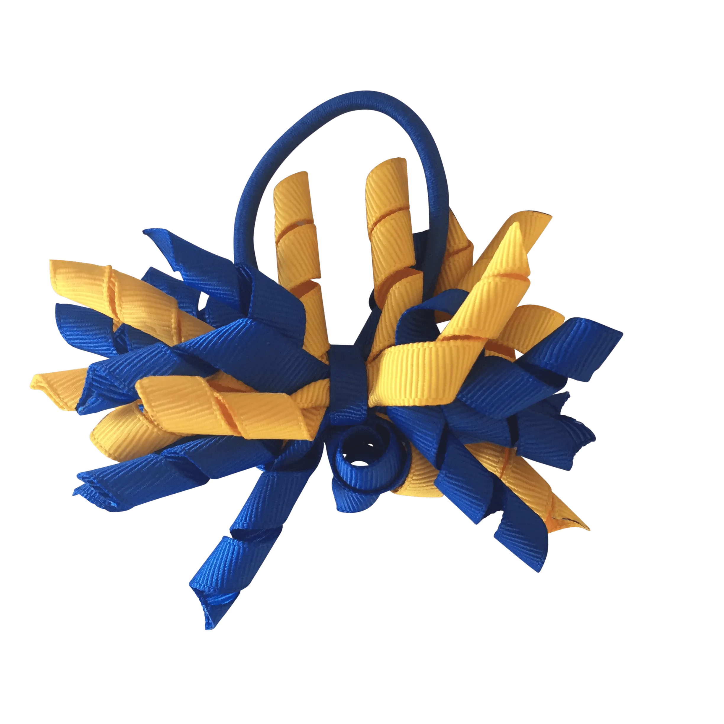Royal Blue & Yellow Hair Accessories