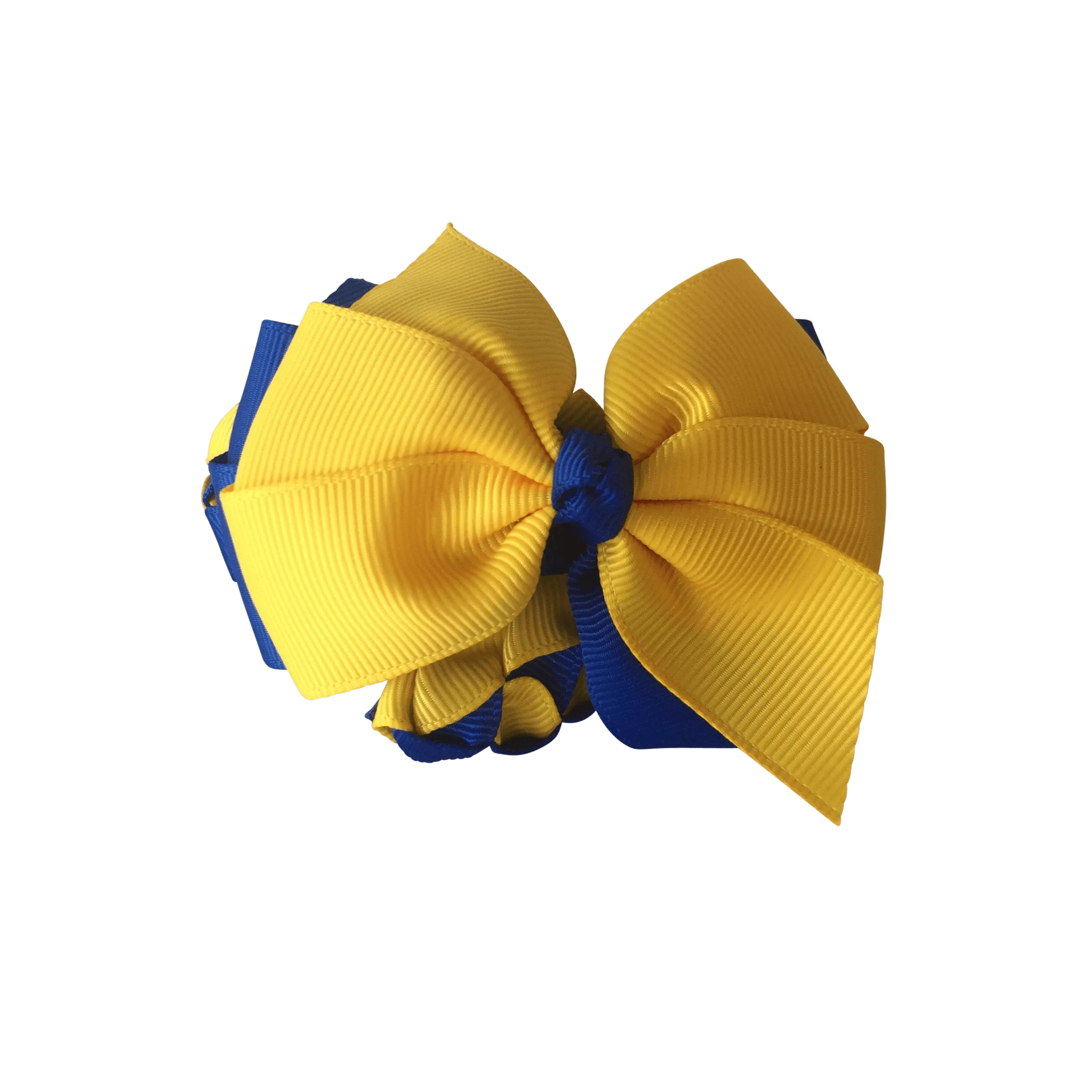Royal Blue & Yellow Hair Accessories