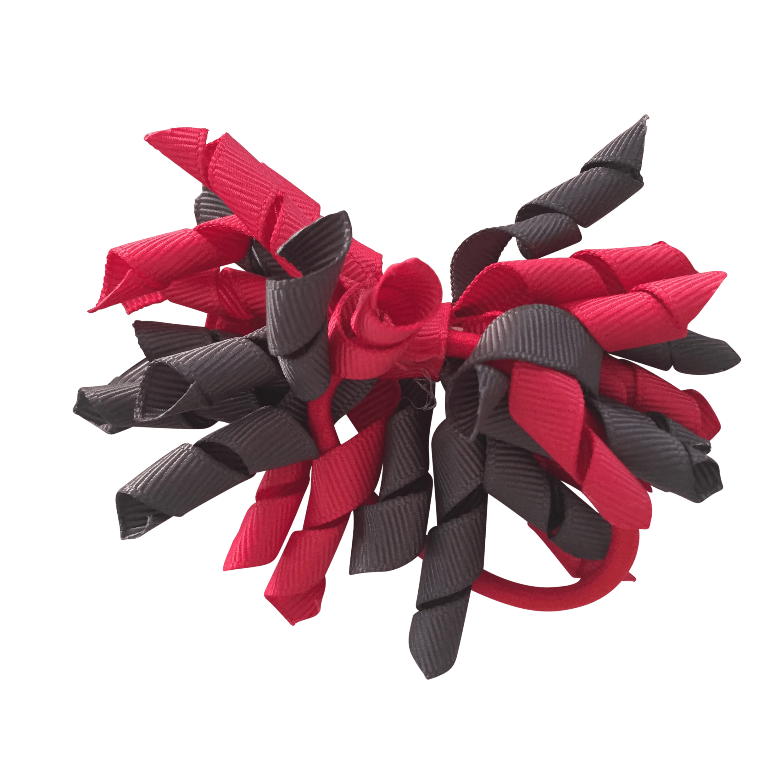 Ruby & Charcoal Grey Hair Accessories