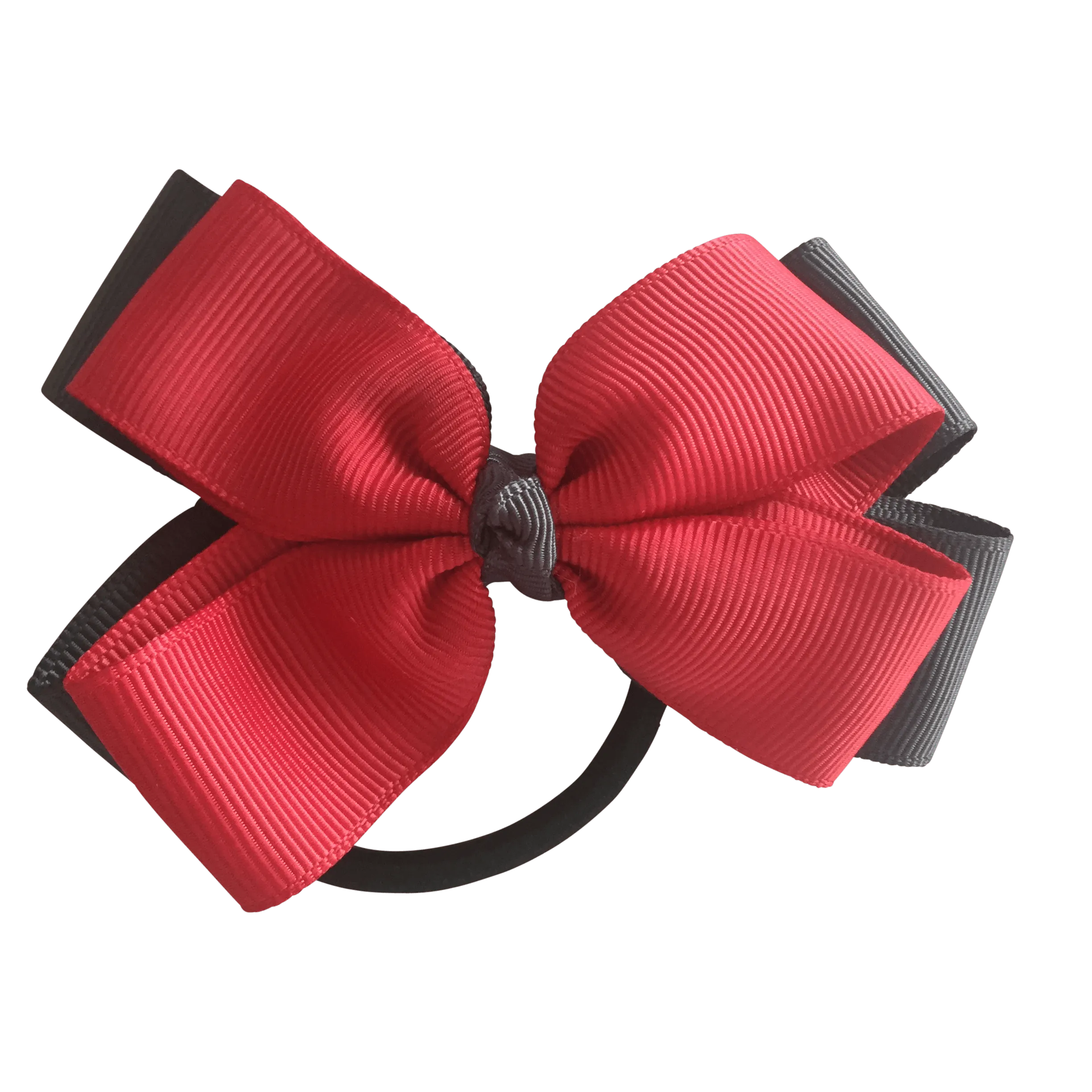 Ruby & Charcoal Grey Hair Accessories