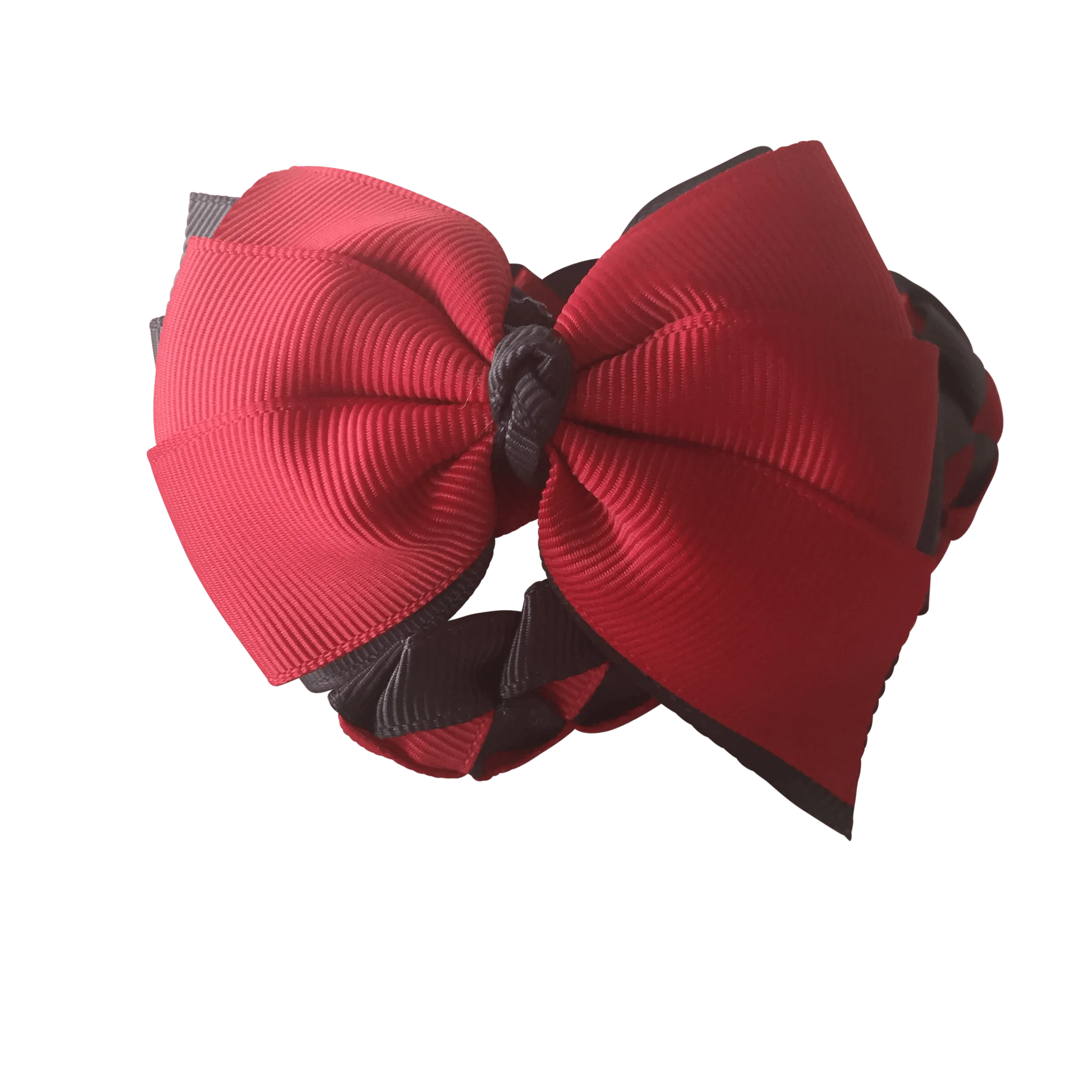 Ruby & Charcoal Grey Hair Accessories