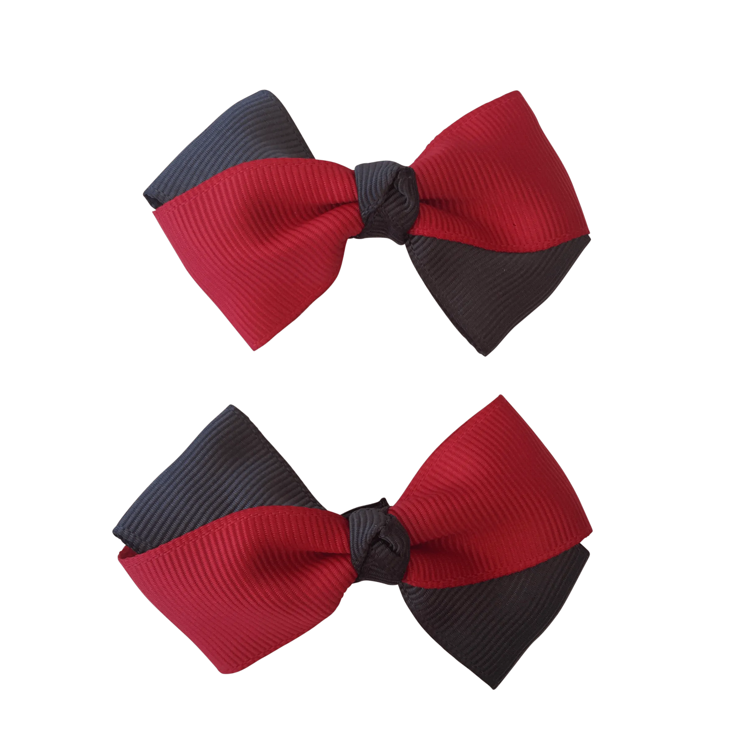 Ruby & Charcoal Grey Hair Accessories