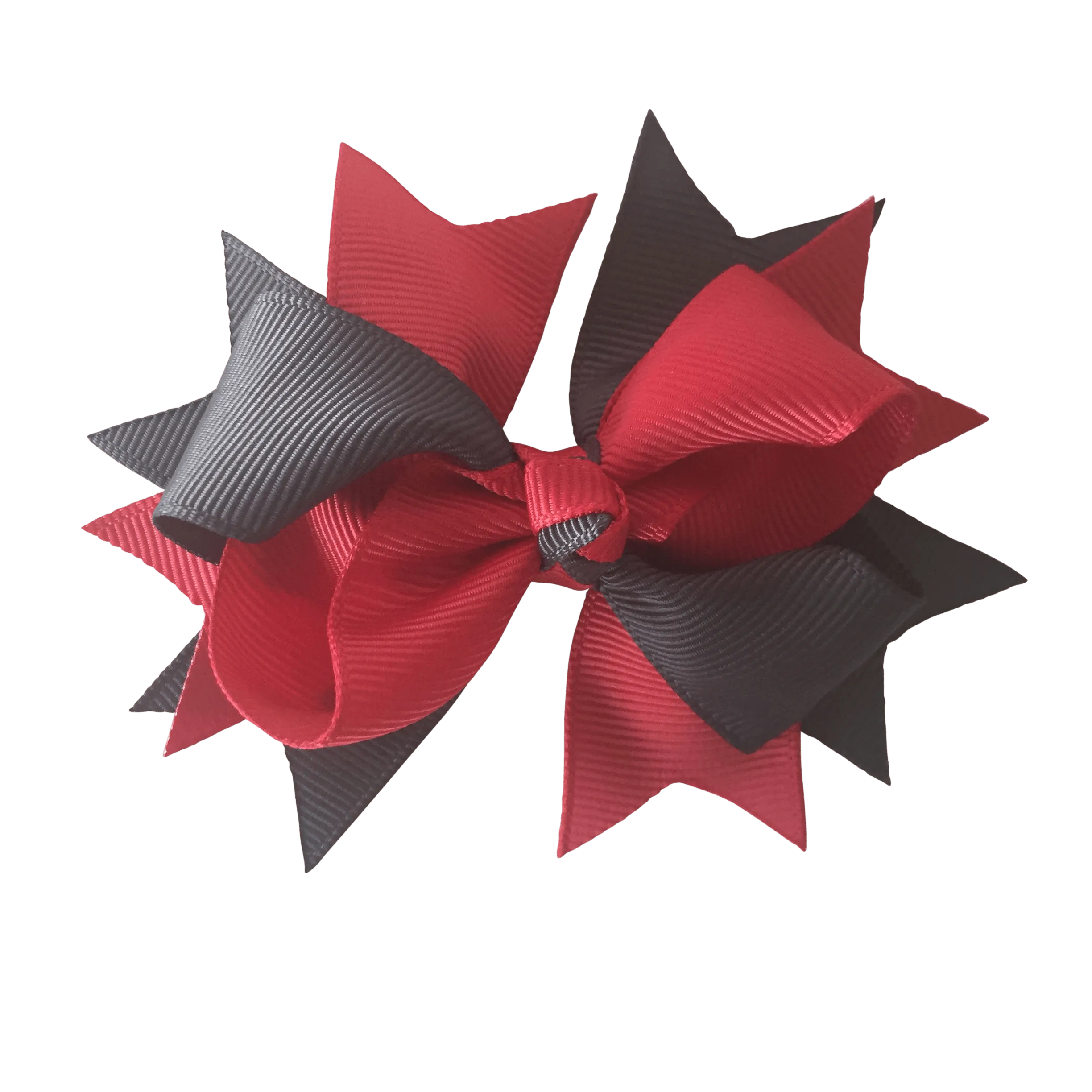 Ruby & Charcoal Grey Hair Accessories