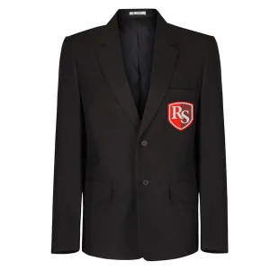 Rudheath Academy Boys Blazer Black (With Red Trim)