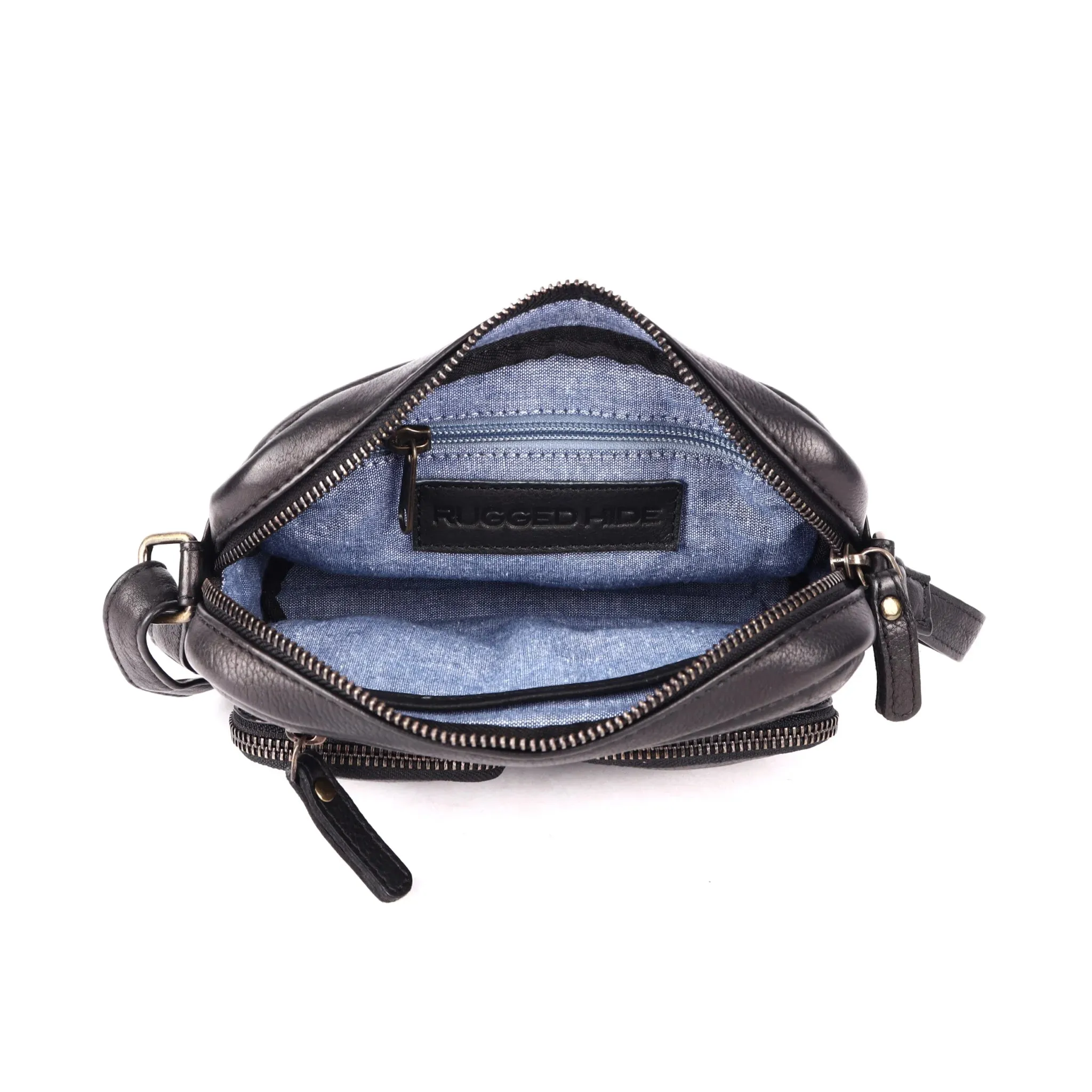 RUGGED HIDE BURNIE CROSS BODY BAG
