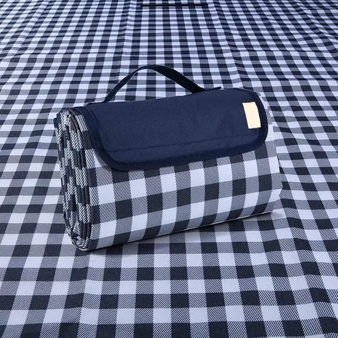 RUIBOLU Large Picnic Blanket Beach Blankets, 80''x80'' Picnic Mat Waterproof Beach mat Outdoor Park Blanket