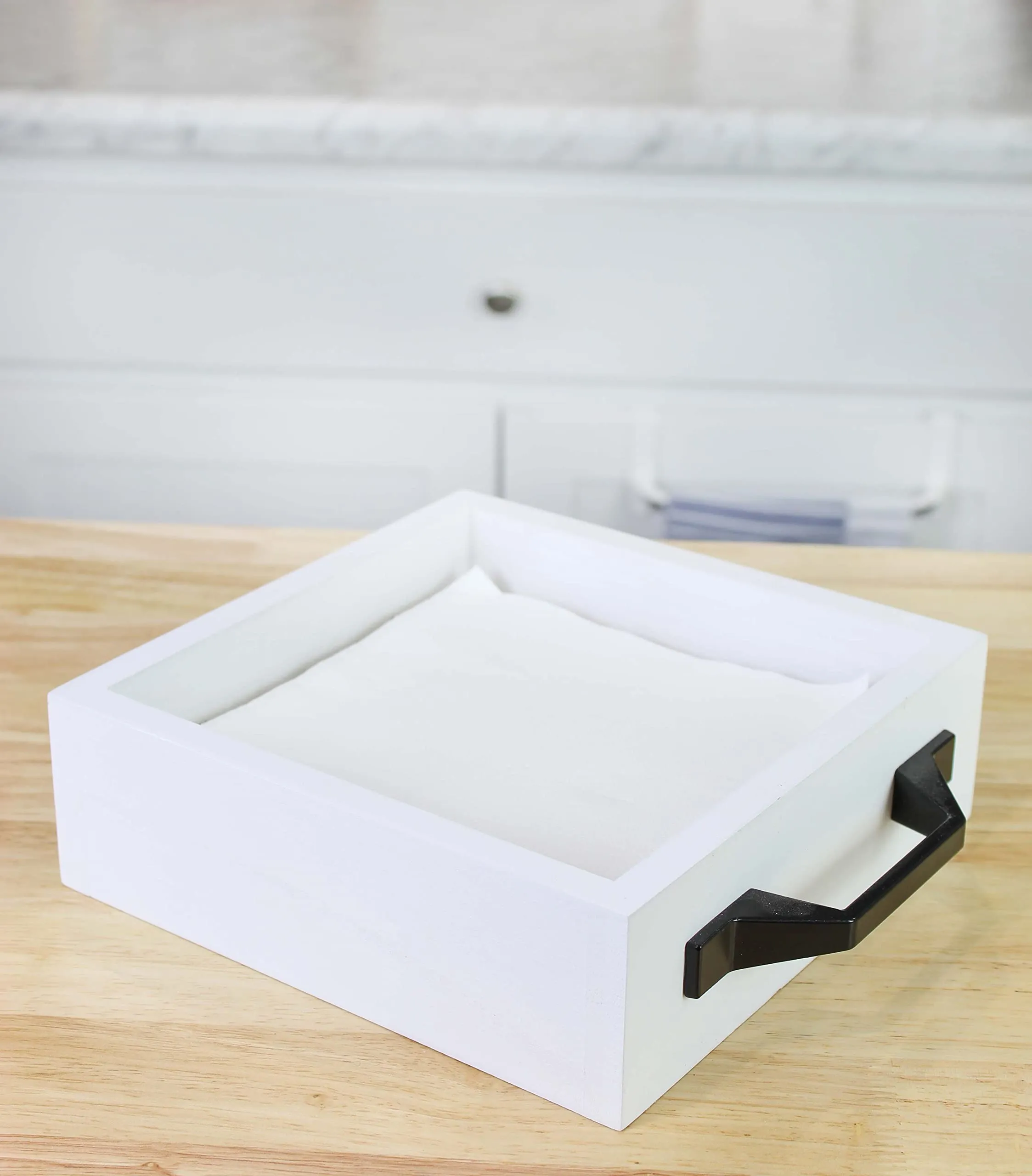 Rustic Wooden Napkin Holder/Organizer (Case of 10)