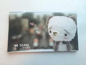 Sad Teddy Bear Daily Planner Scheduler - Undated Journal