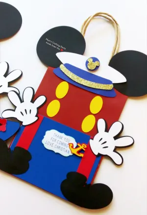 Sailor Mickey Mouse Party Bags set / 10 pcs.