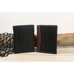 Salmon Leather Deluxe Money Clip
