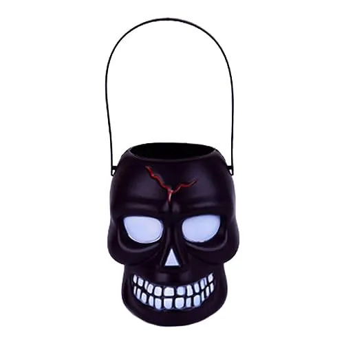 SAZ DEKOR Halloween Candy Bucket Trick or Treat Basket Kids Halloween Party Decoration