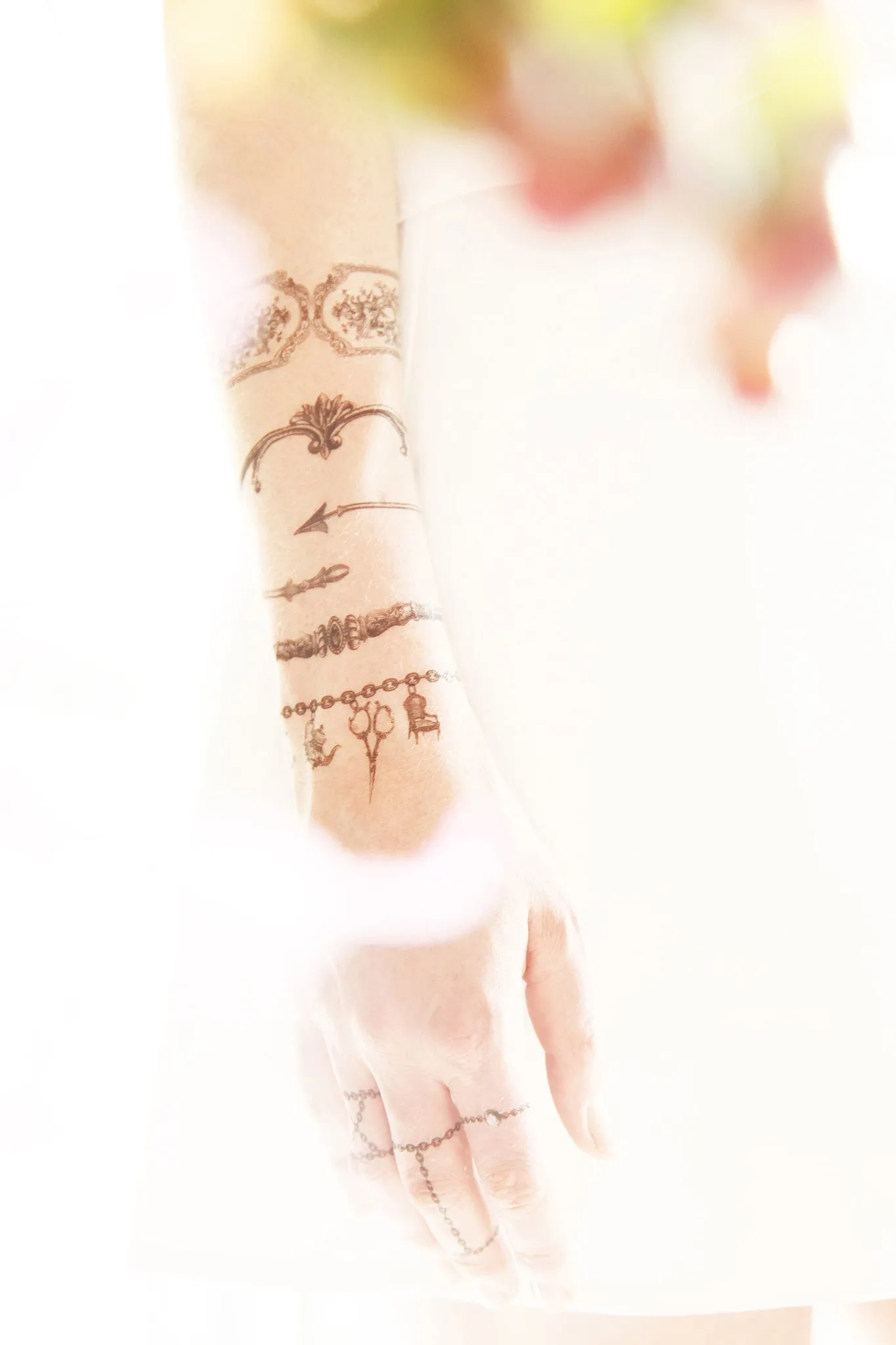 Sceptre - Bracelet Temporary Tattoo