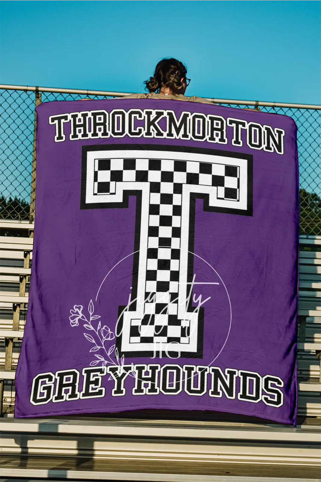 School Spirit Blanket-Multiple Schools Available